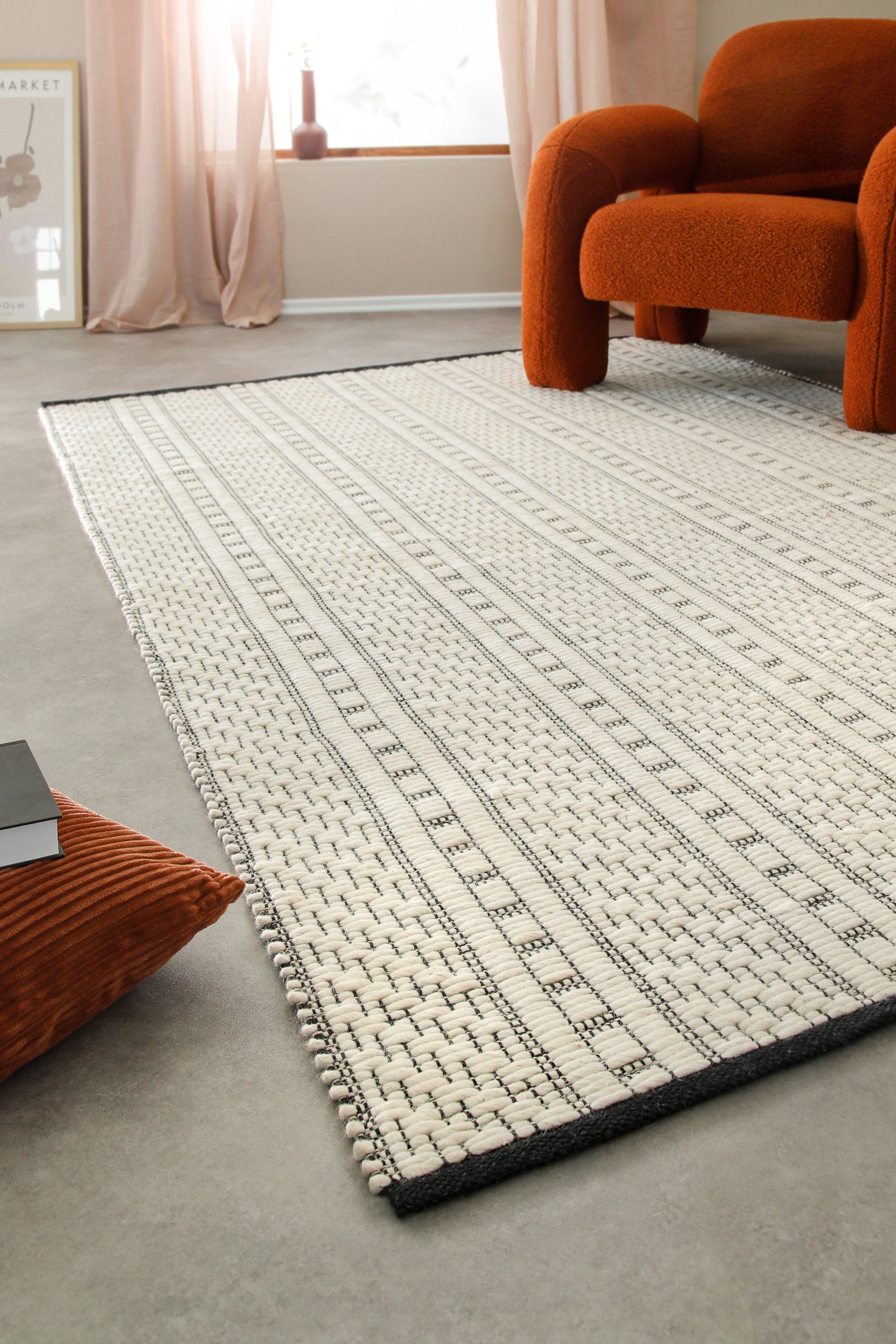 weconhome-liv-wollteppich-creme-wei-handgewebter-teppich-aus-100-schurwolle-hoch image 6