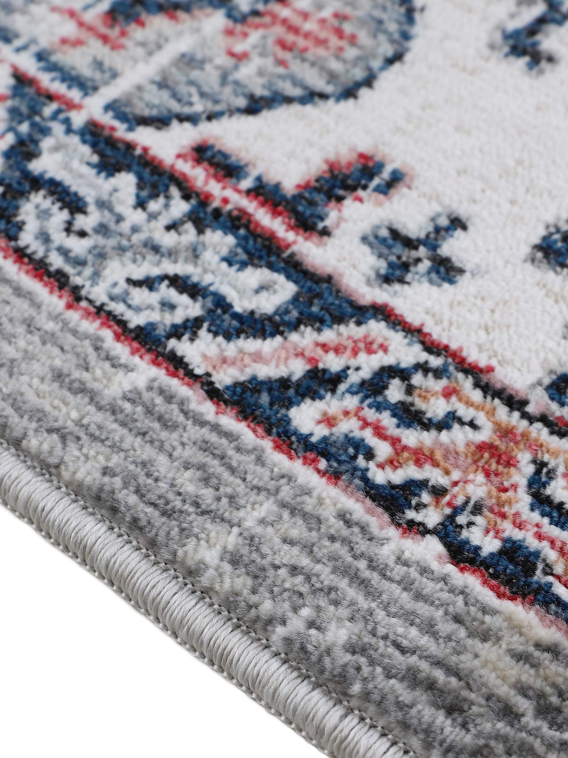 carpetine-kazach-teppich-hellgrau-80x150-cm-moderner-vintage-look-100-polypropyl image 5