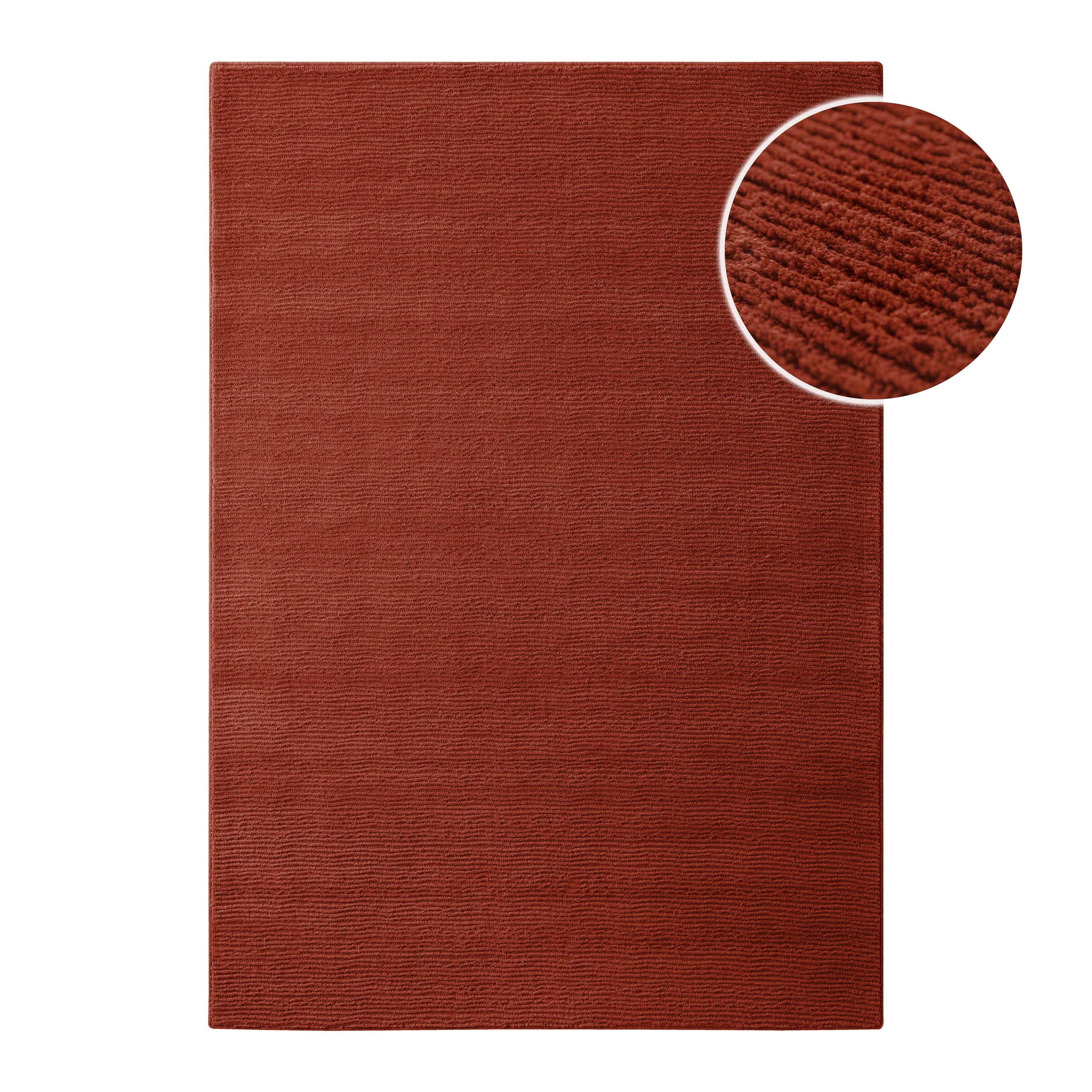 weconhome-castello-one-kurzflor-teppich-kamin-rot-schurwolle image 1