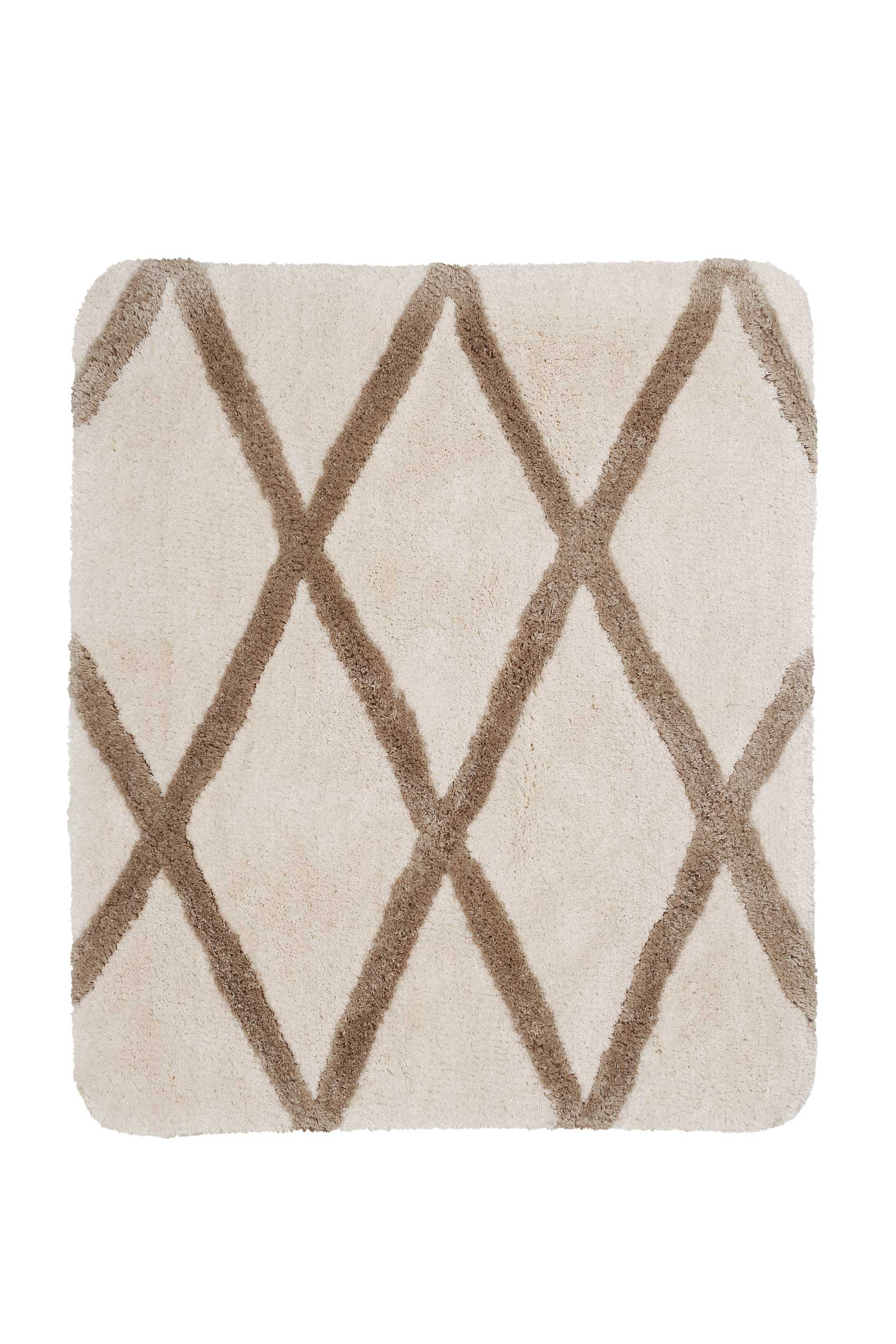 homie-living-san-bosa-badteppich-beige-sand-rauten-getuftet image 8