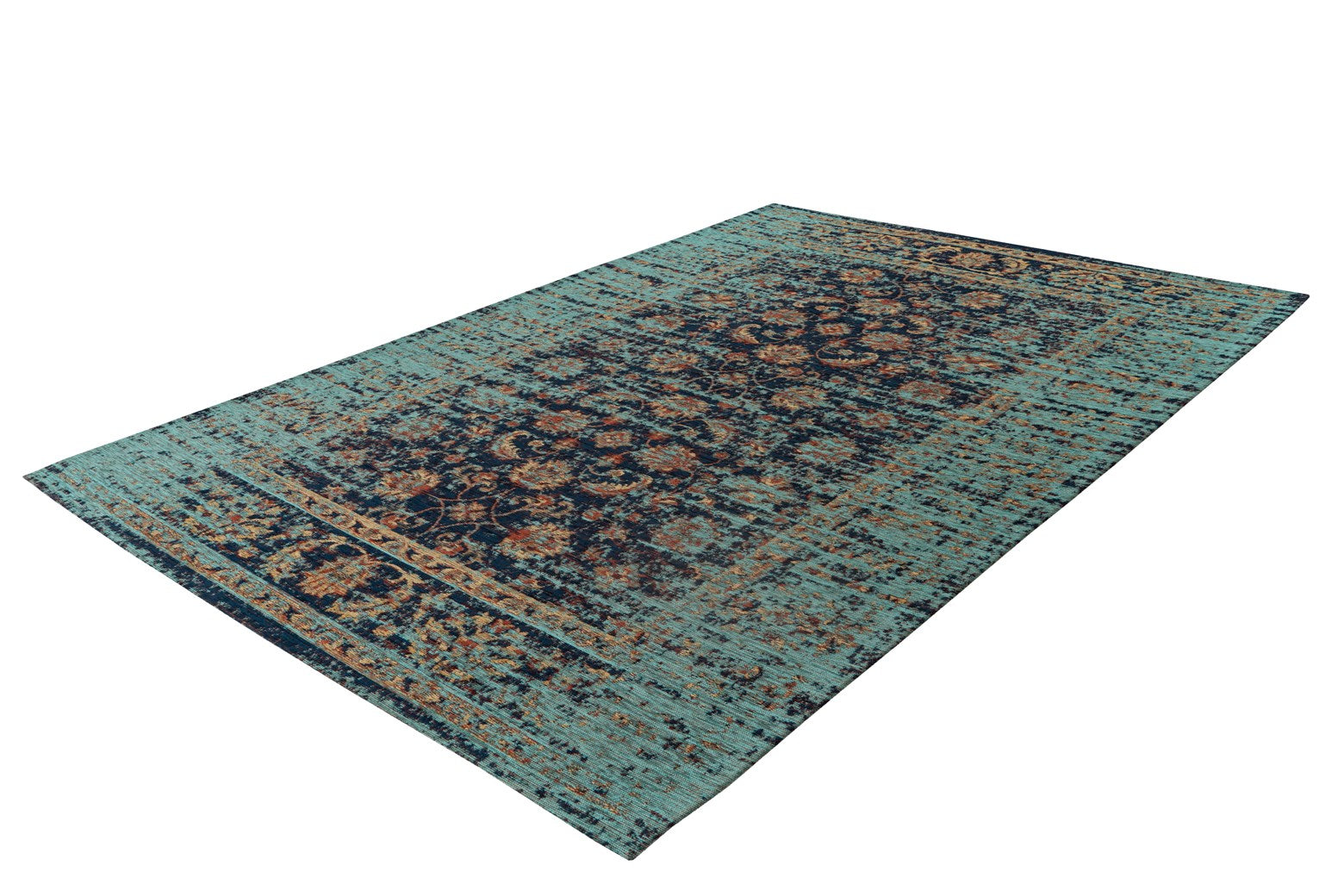 kayoom-charme-225-vintage-teppich-flachflor-mit-verwascheneffekt image 2