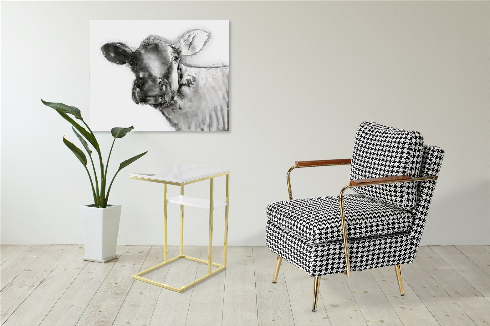 kayoom-beistelltisch-lucilla-110-couch-anstelltisch-mit-flachem-fu-rechteckig-in image 2
