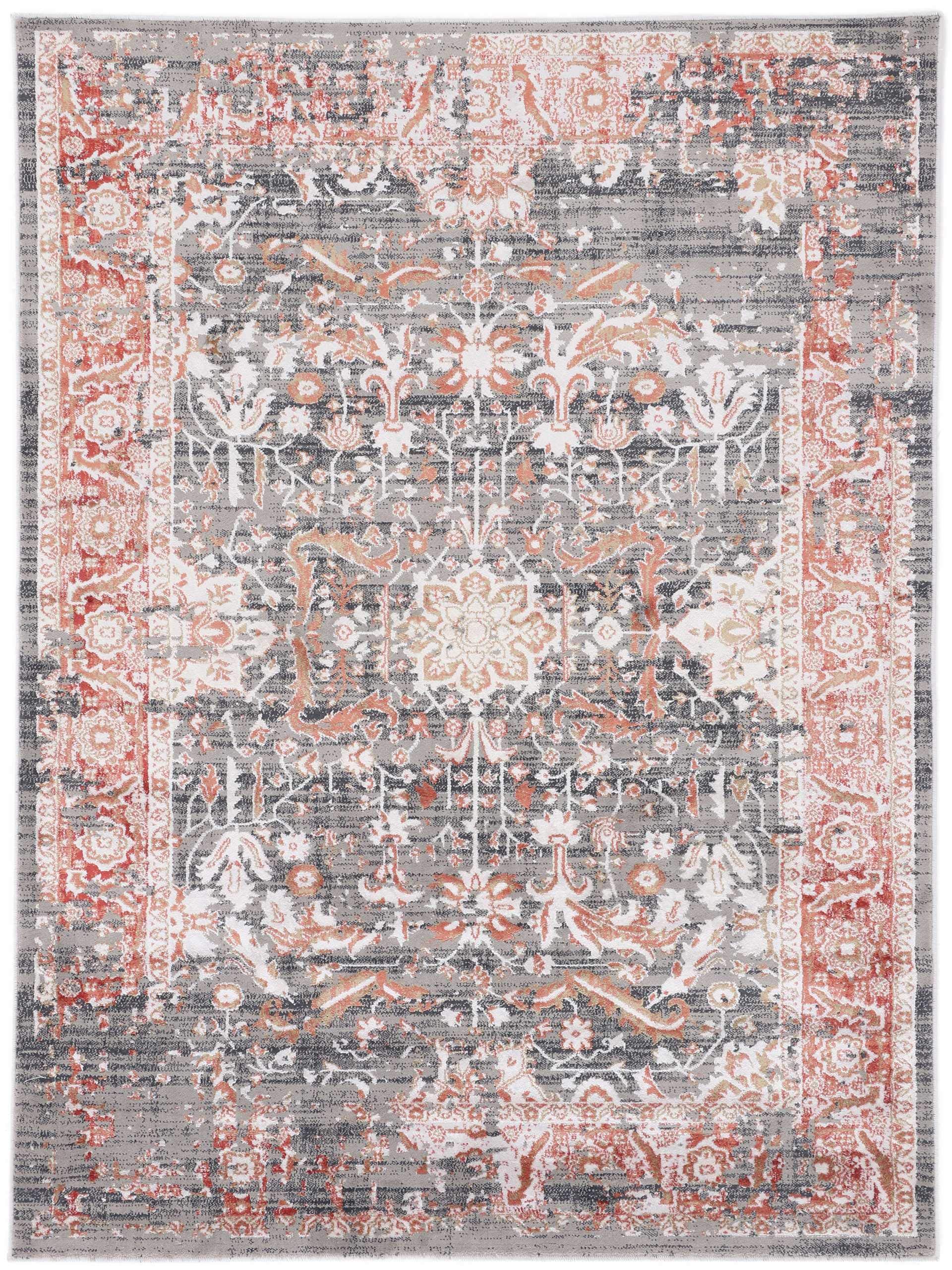 carpetfine-vintage-teppich-medina-grau-80x150-cm image 1