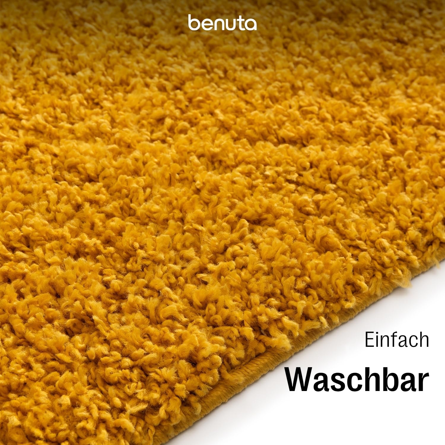 benuta-basic-hochflorteppich-soho-gelb-133x190-cm-kuschelig-weicher-flor-minimal image 6