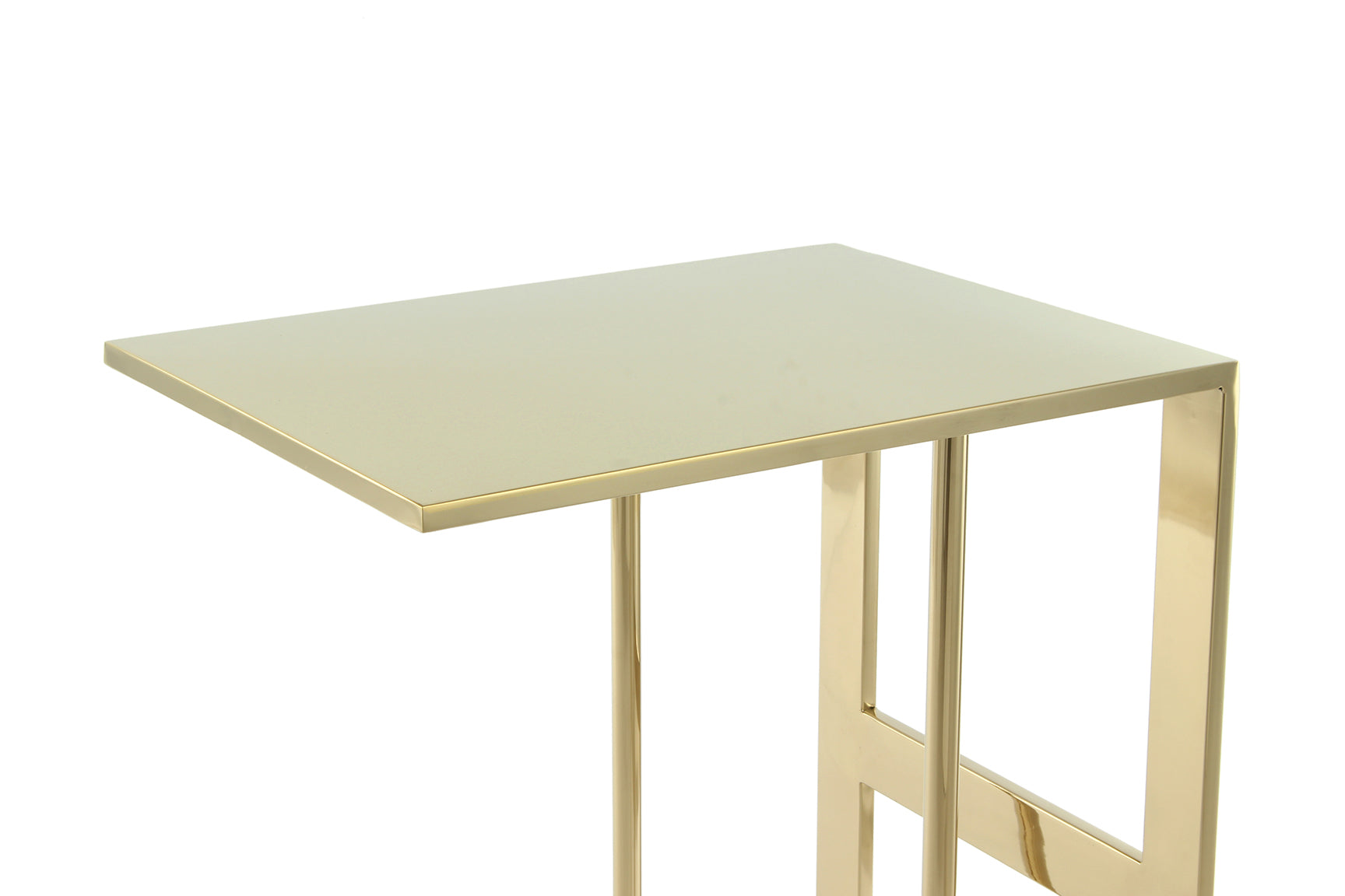 kayoom-beistelltisch-sten-125-edelstahl-30x40x60-cm-c-form-silber image 3