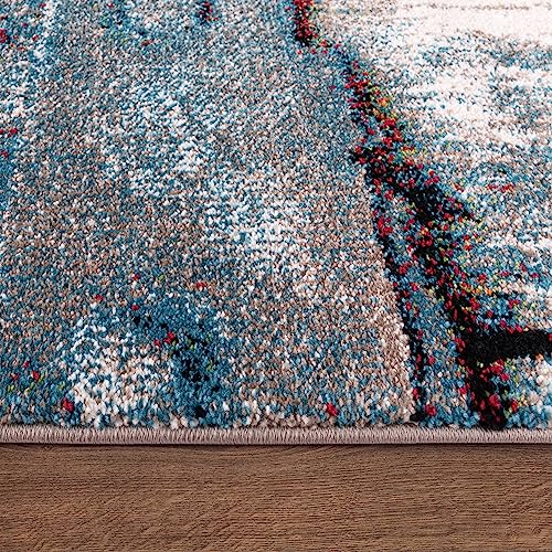 paco-home-designer-teppich-bunte-holz-optik-120x170-cm-in-t-rkis-gelb-blau image 7