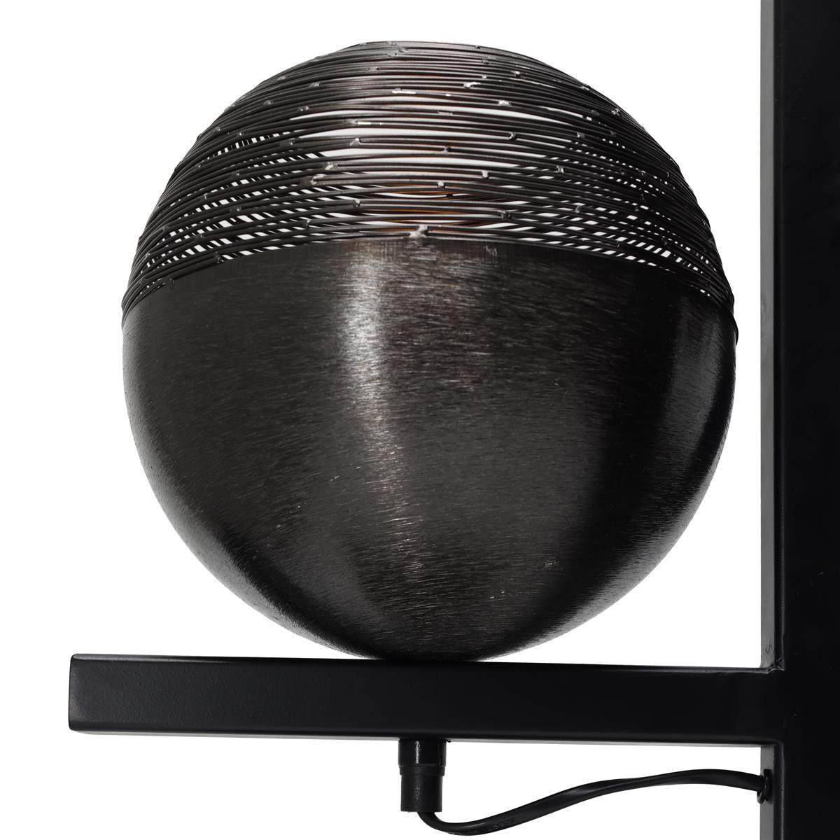 kayoom-stehlampe-eclipse-125-schwarze-design-stehlampe-im-kugel-design-92-cm-hoc image 8