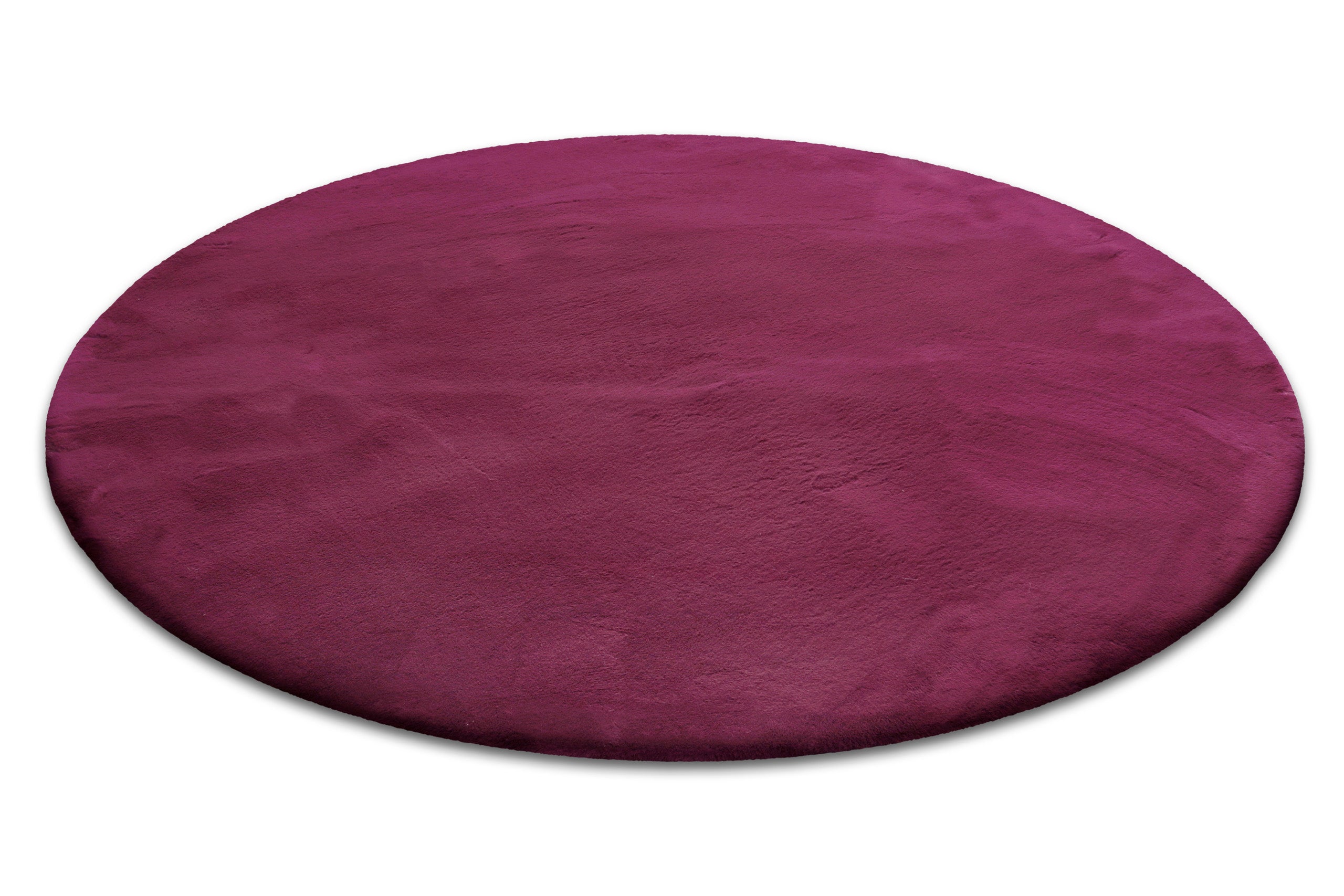 weconhome-basics-anna-kunstfell-teppich-rund-violett image 4