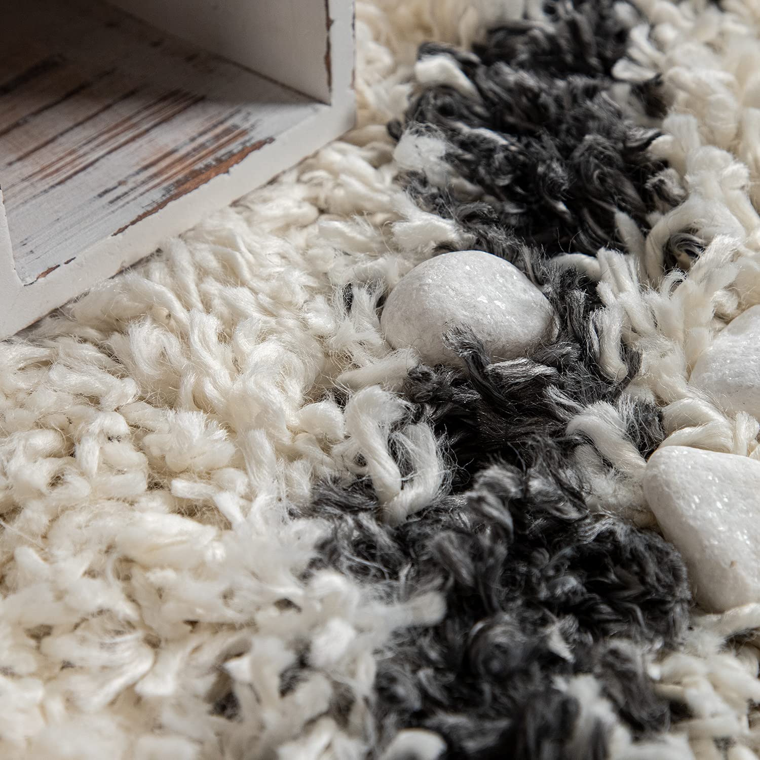 paco-home-shaggy-plus-hochflor-teppich-rautenmuster-rund-120-cm-creme image 4