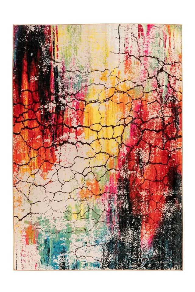 kayoom-saphira-700-kurzflorteppich-im-eleganten-vintage-design image 1