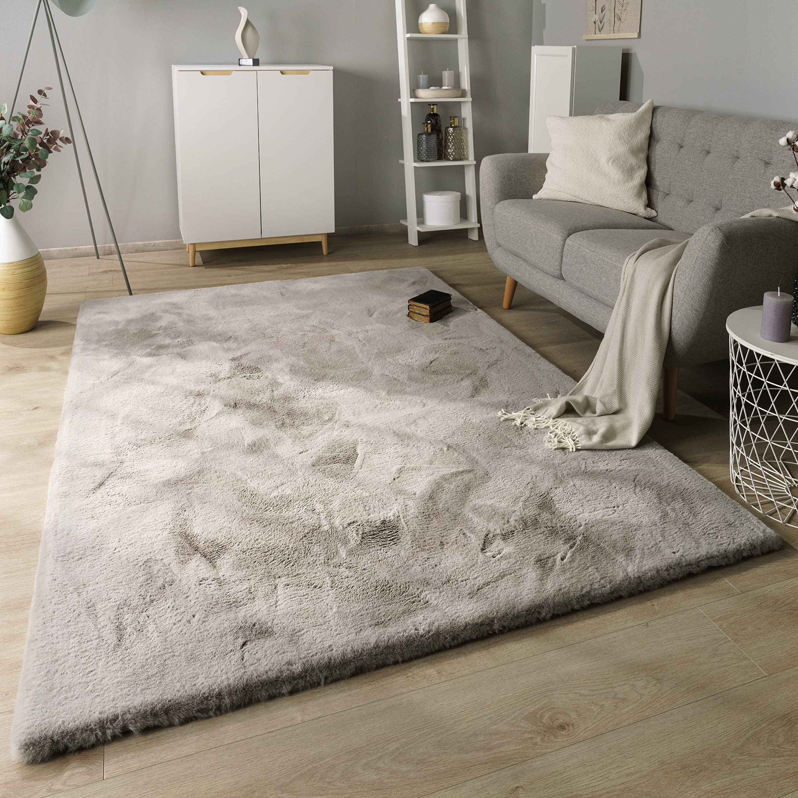 paco-home-teddy-hochflor-fellteppich-60x100-cm-anthrazit-kunstfell image 8