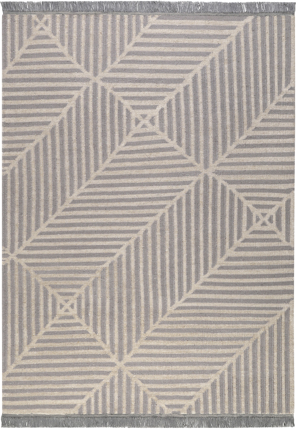 weconhome-kelim-teppich-irregular-fields-grau-blau-handgewebt-aus-naturfaser image 1