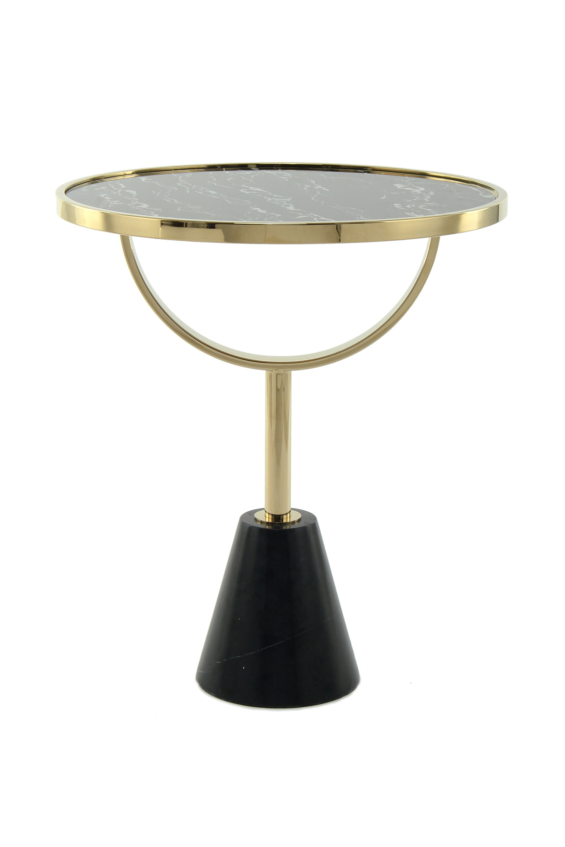 kayoom-beistelltisch-oscar-125-marmor-beistelltisch-mit-metallgestell-und-glaspl image 1