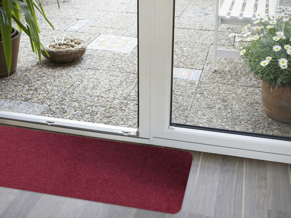 salonloewe-weinrot-teppich-30-x-100-cm-deutsche-schmutzfangmatte-aus-polyamid-mi image 2