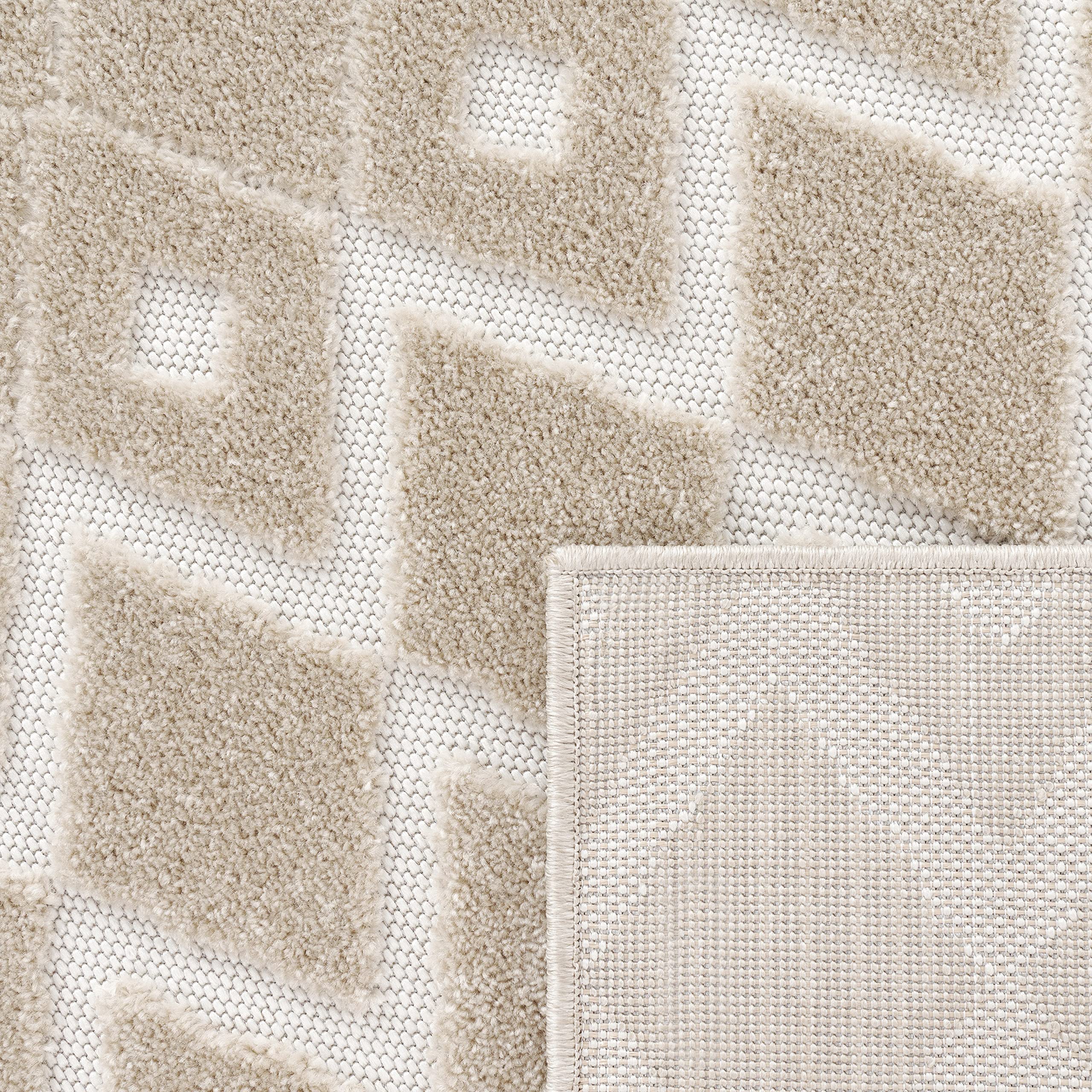 paco-home-outdoor-teppich-wetterfest-rund-160-cm-boho-3d-optik-beige-creme-100-p image 4