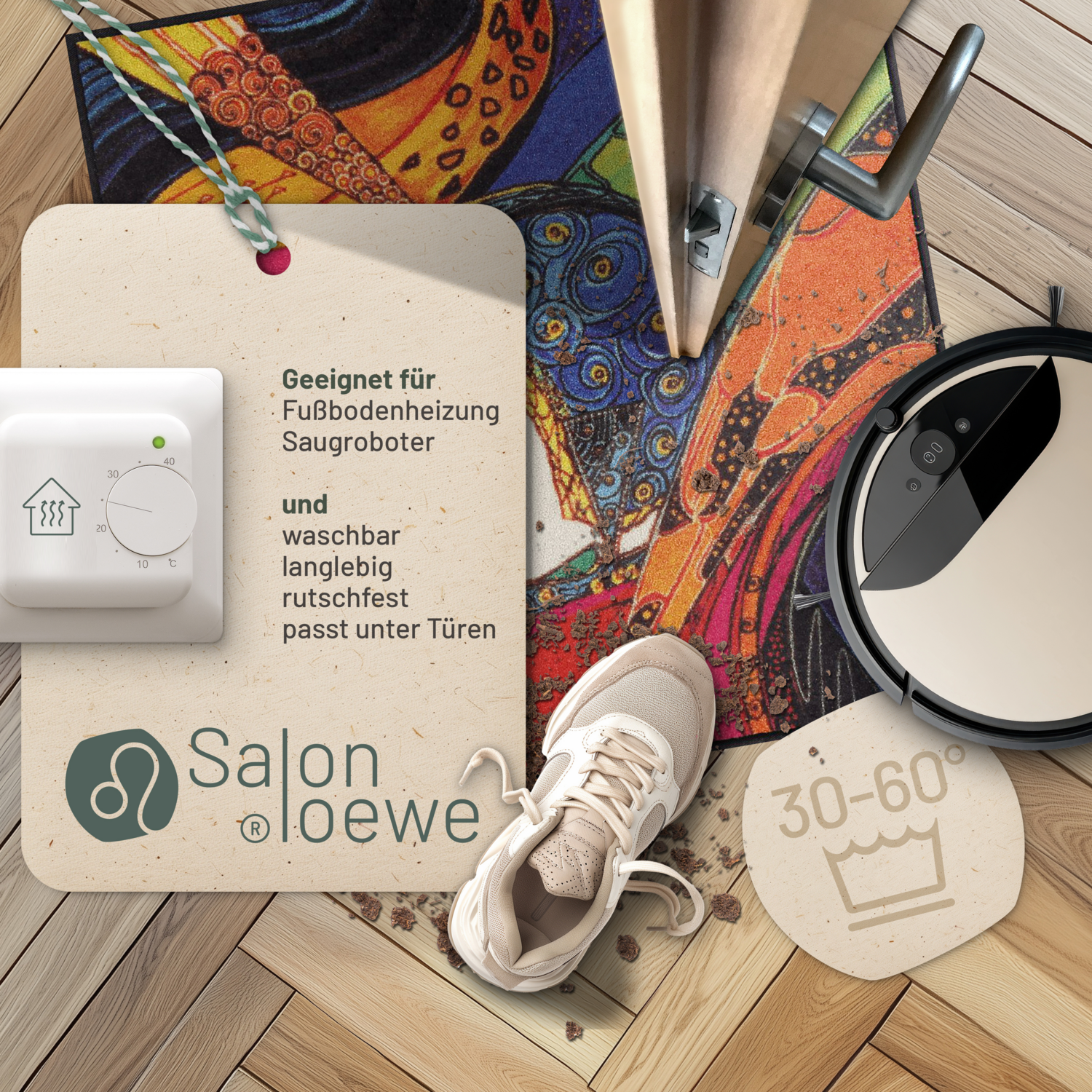 salonloewe-capriccio-teppich-85-x-85-cm-quadratische-art-deco-fu-matte-aus-polya image 3