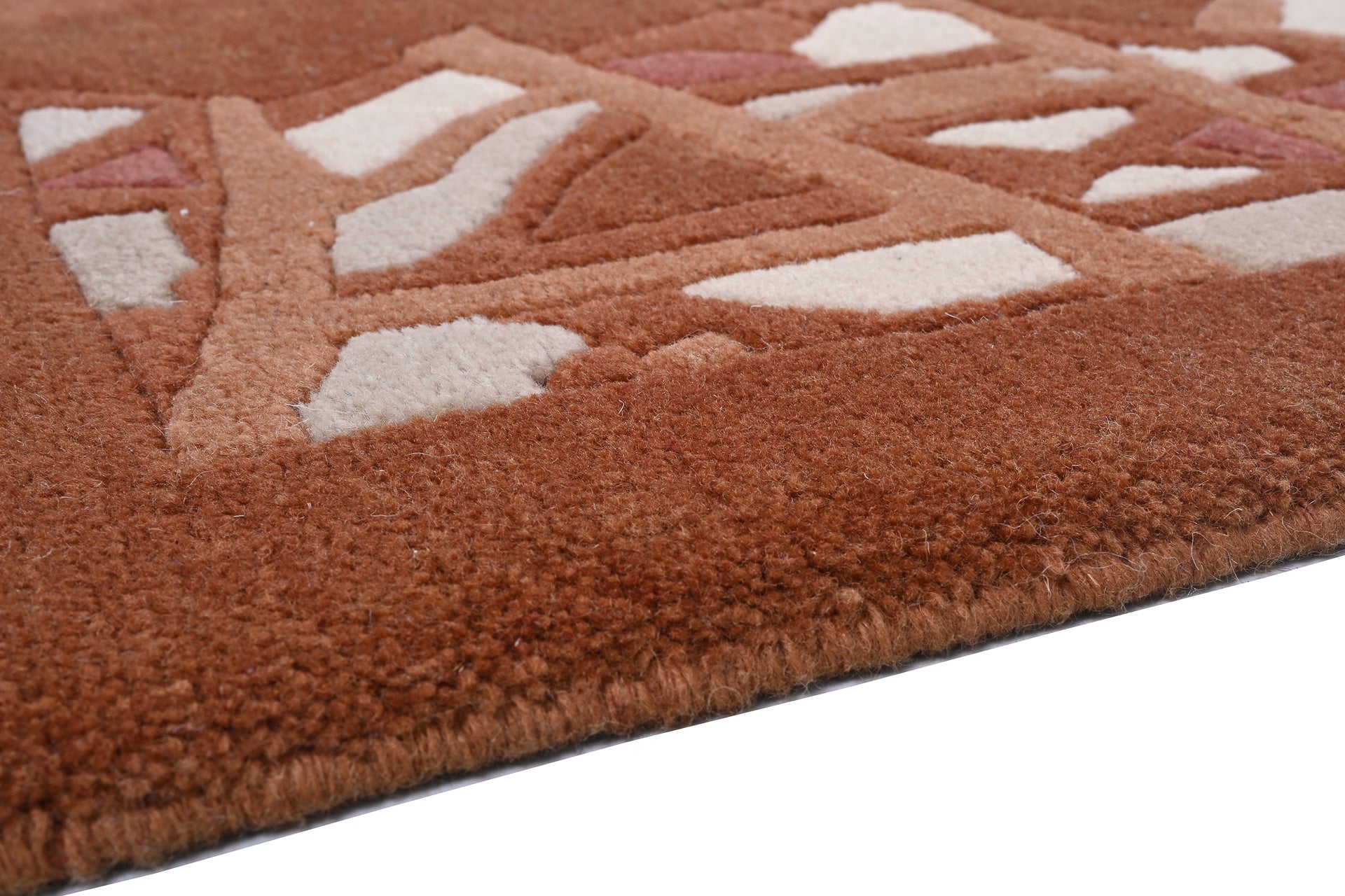 weconhome-tibet-teppich-terra-braun-retro-bord-re-handgekn-pft-2 image 3