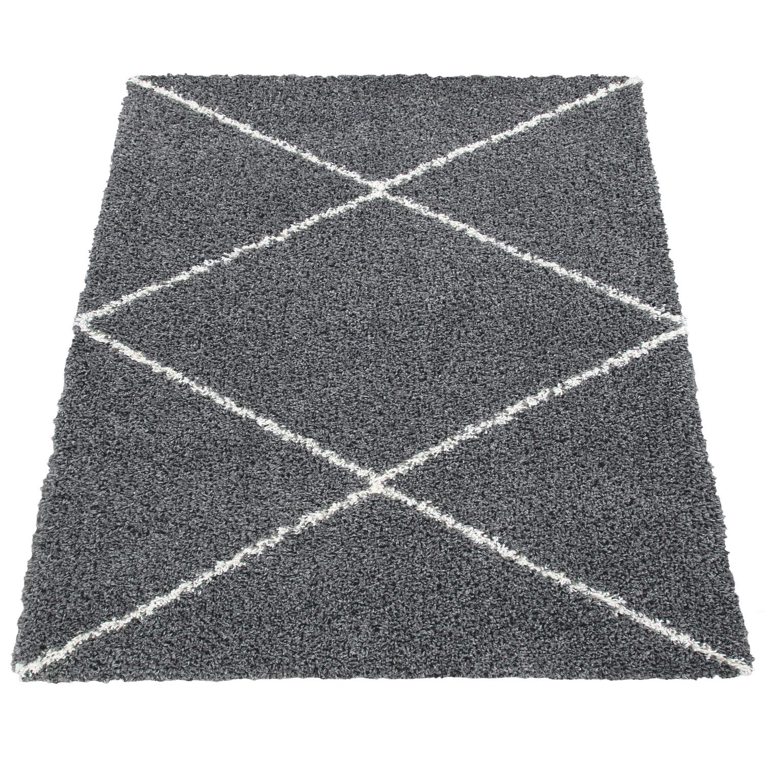paco-home-shaggy-plus-hochflor-teppich-140x200-cm-anthrazit-rautenmuster image 5