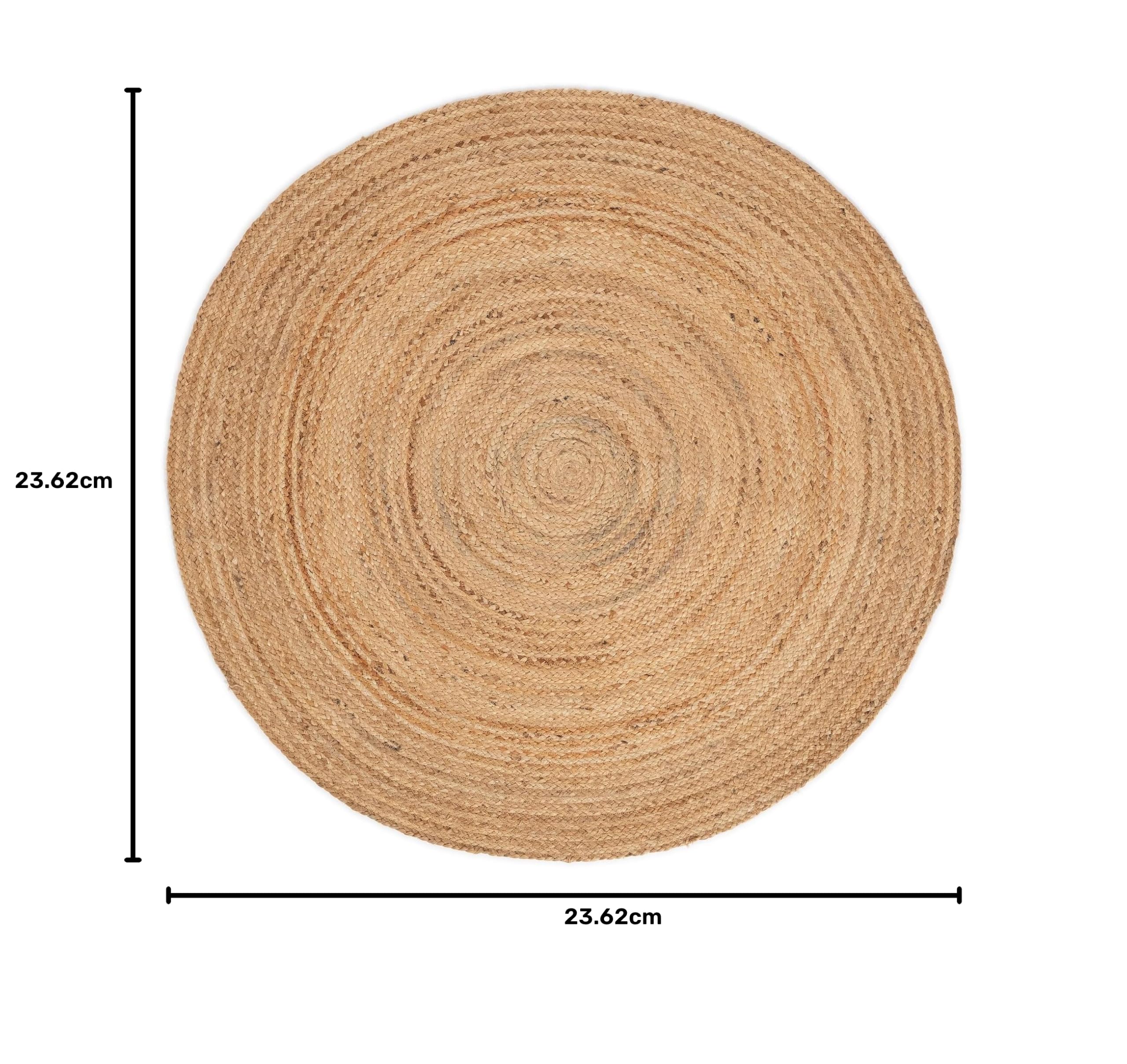 carpetfine-juteteppich-nele-beige-rund-60-cm image 2