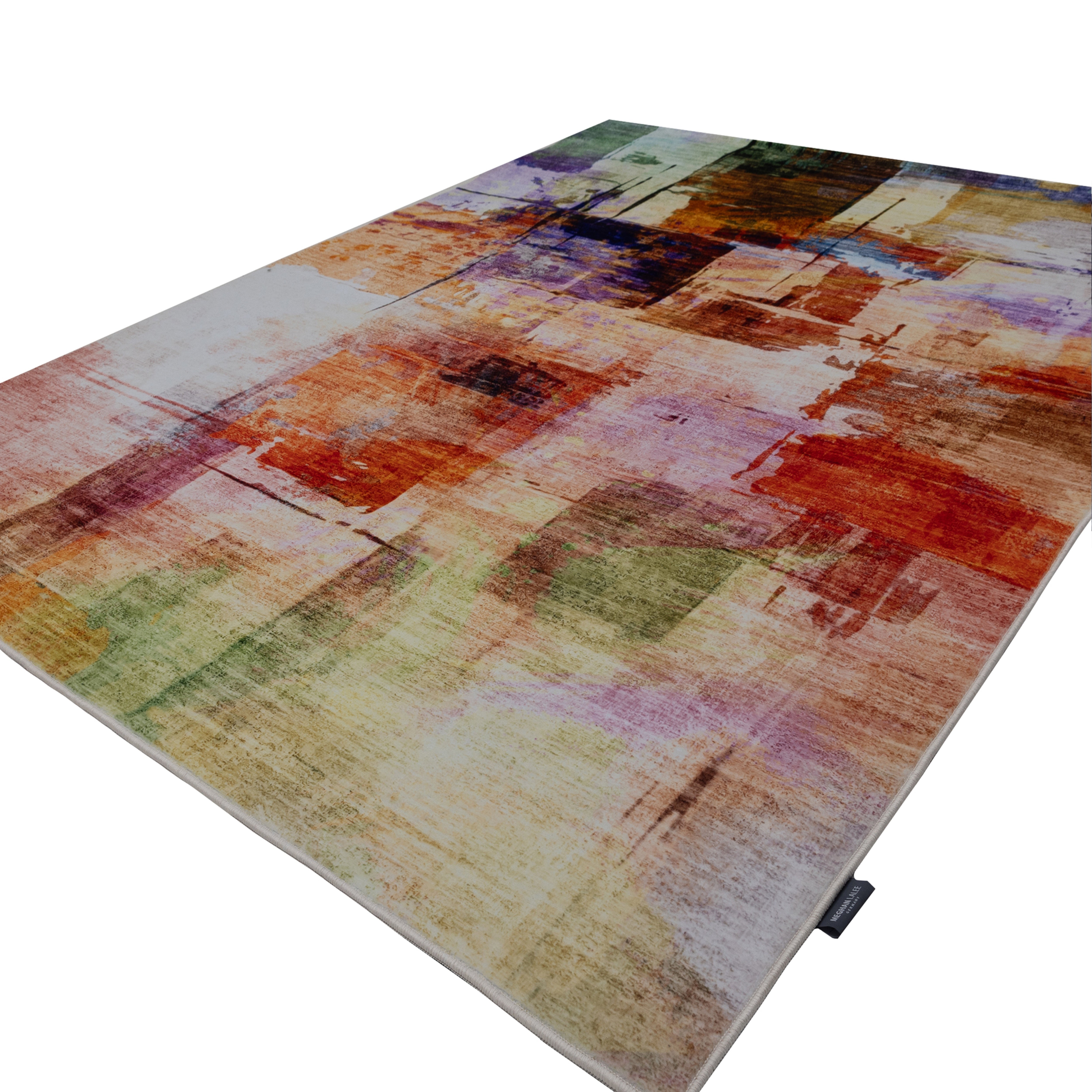 kayoom-visionary-134-multi-kurzflorteppich-6-mm-florh-he-900-g-m-polyester-mehrf image 4