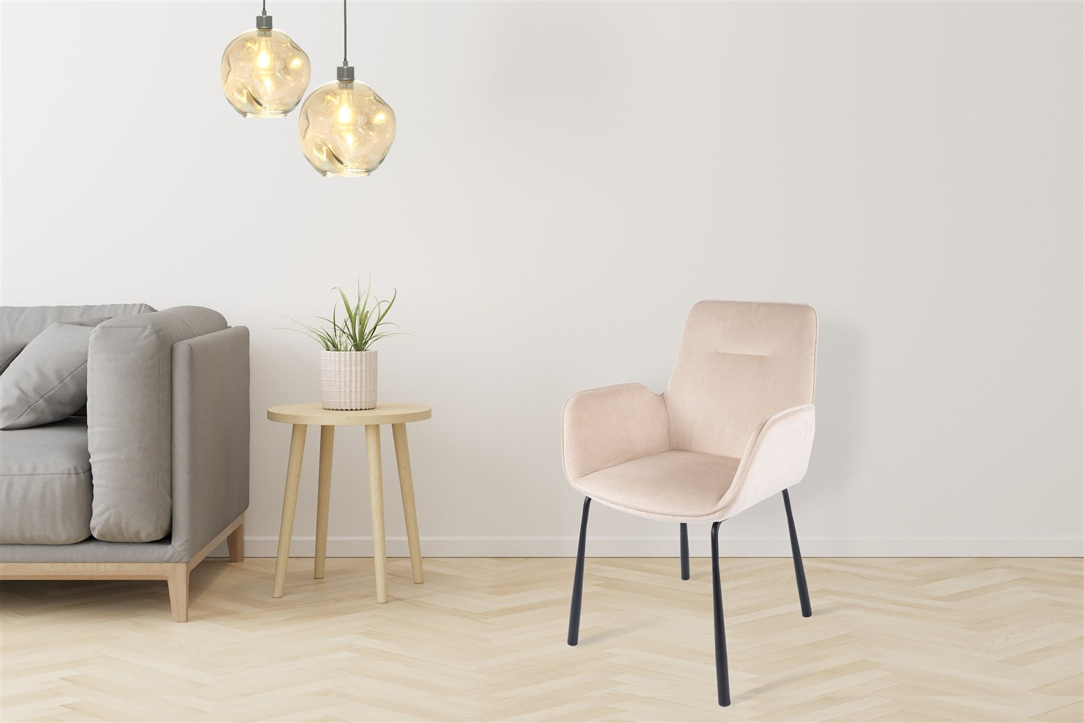 kayoom-stuhl-eliot-125-polsterstuhl-mit-samtbezug-eleganter-look-vielseitig-komb image 5