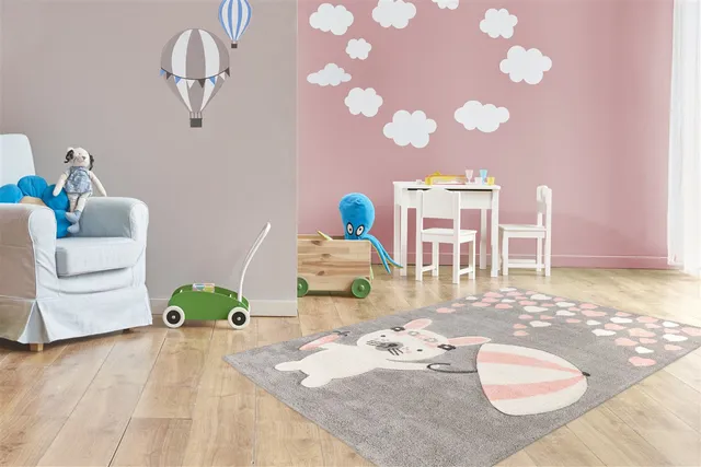 kayoom-australia-clermont-kinderzimmerteppich-verspieltes-design-pflegeleicht-ve image 1
