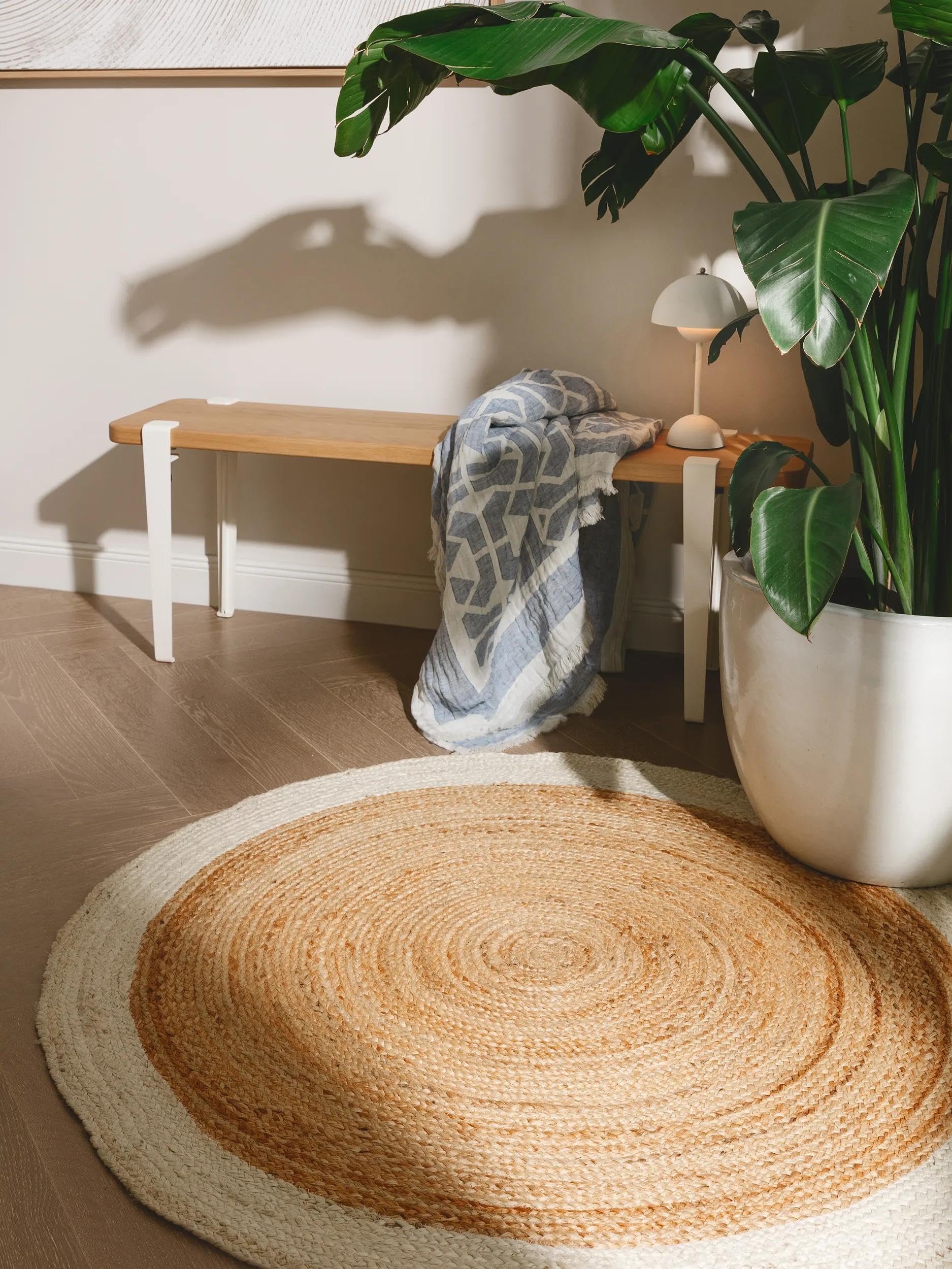 benuta-pure-jutta-jute-teppich-natur-rund-115-cm image 1