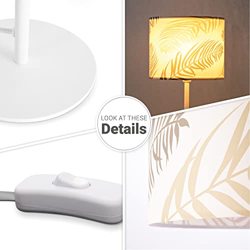 paco-home-volta-tischlampe-stoffschirm-jungle-blumen-e14-mit-stecker image 8