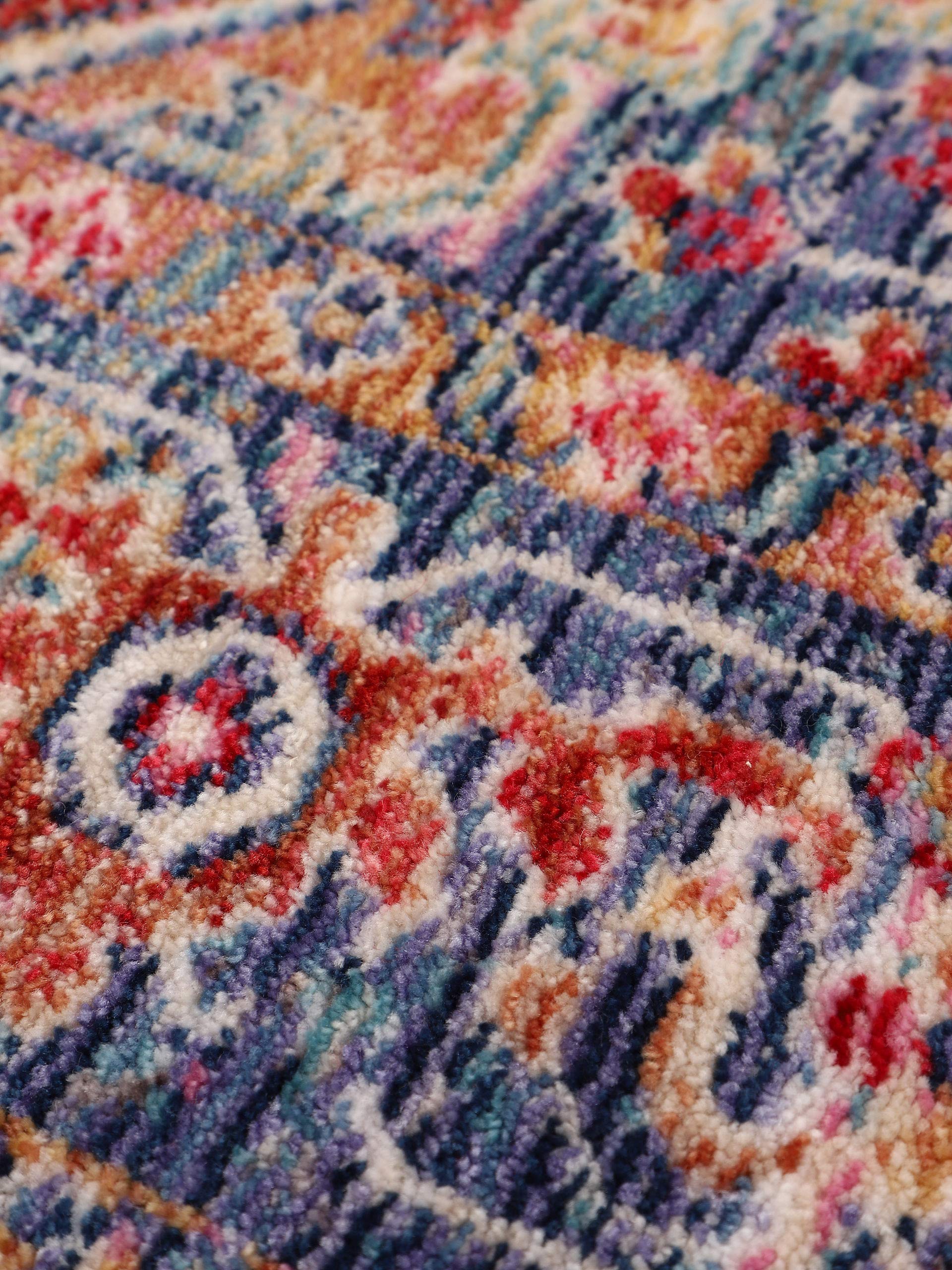 carpetfine-teppich-phoenix-blau-60x100-cm-moderner-vintage-teppich-f-r-wohn-und- image 7