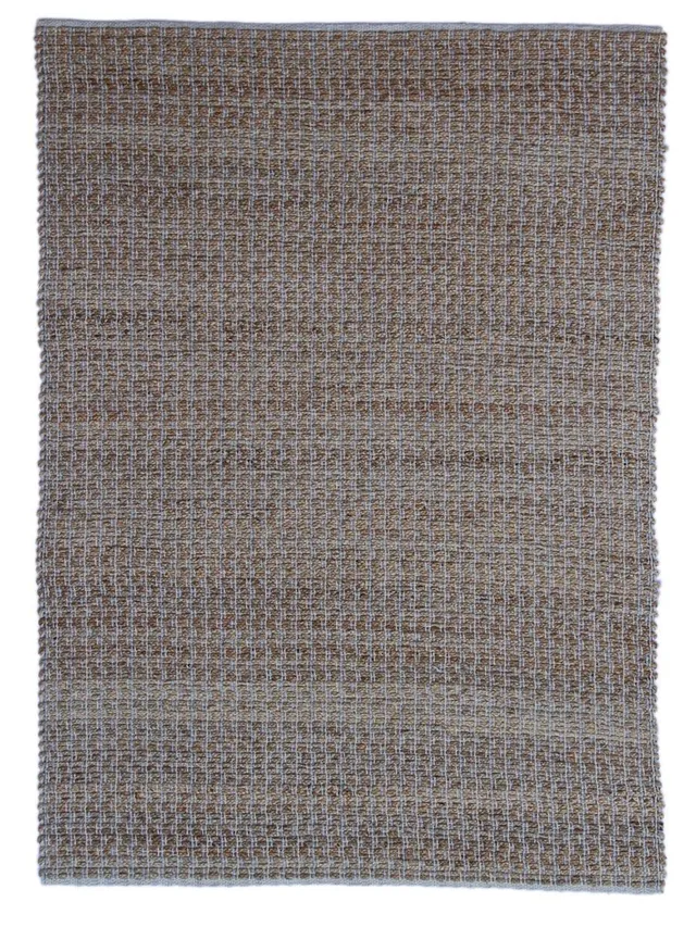 kayoom-chess-310-naturteppich-flachflorteppich-aus-baumwolle-und-jute image 1
