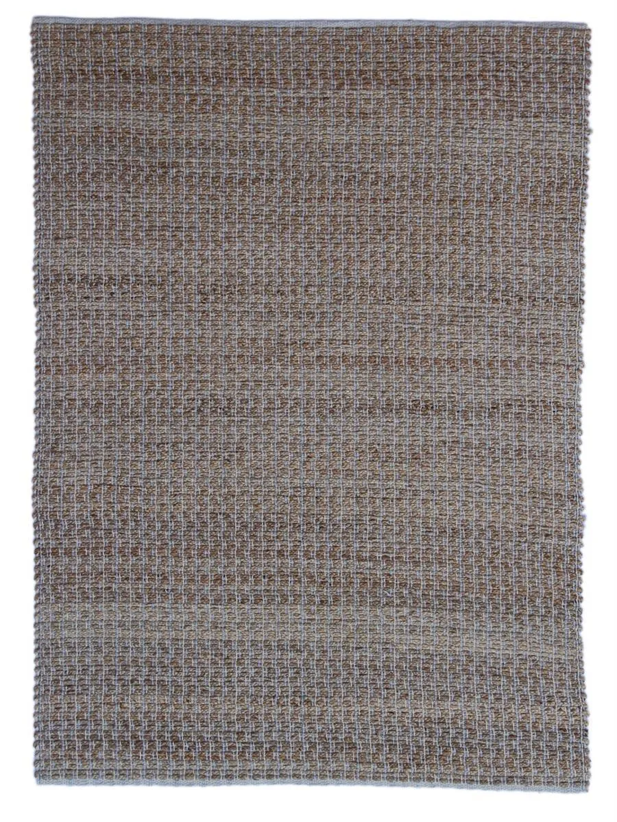 kayoom-chess-310-naturteppich-flachflorteppich-aus-baumwolle-und-jute image 1