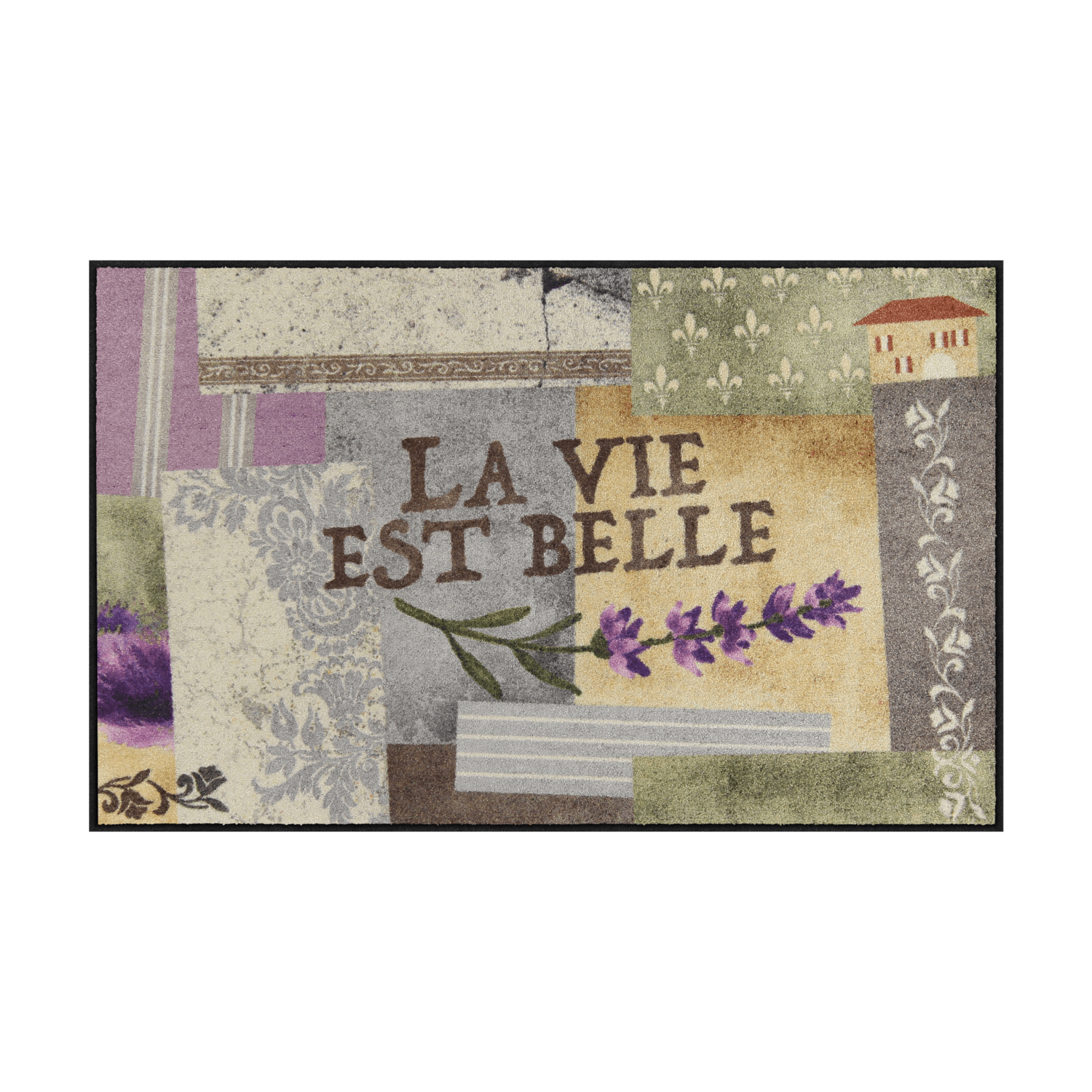 salonloewe-la-vie-est-belle-l-ufer-75-x-120-cm-florales-design-beige-grau-vintag image 1