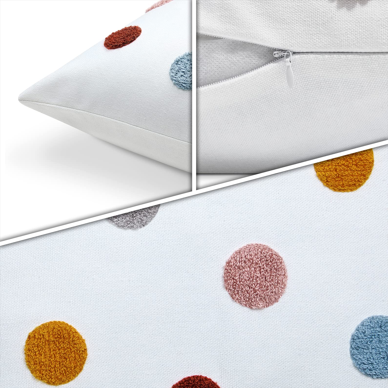 paco-home-2er-set-kissenbez-ge-45x45-cm-punkte-kinderzimmer-deko image 4