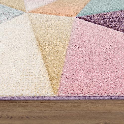 paco-home-kurzflor-teppich-pastell-geometrisch-60x100-cm-multi image 7