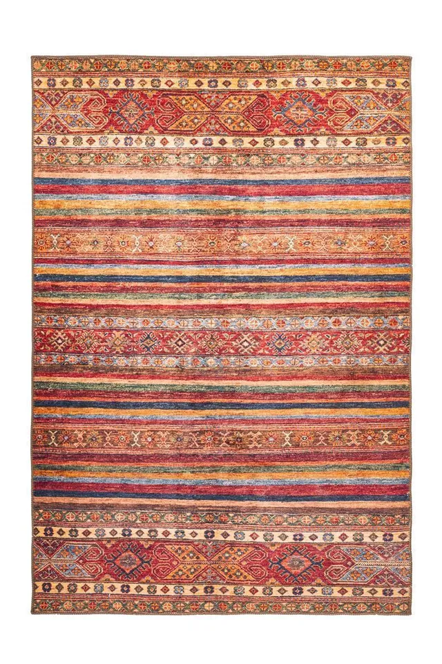 kayoom-faye-725-flachflorteppich-vintage-orientalischer-print-verschiedene-gr-en image 1