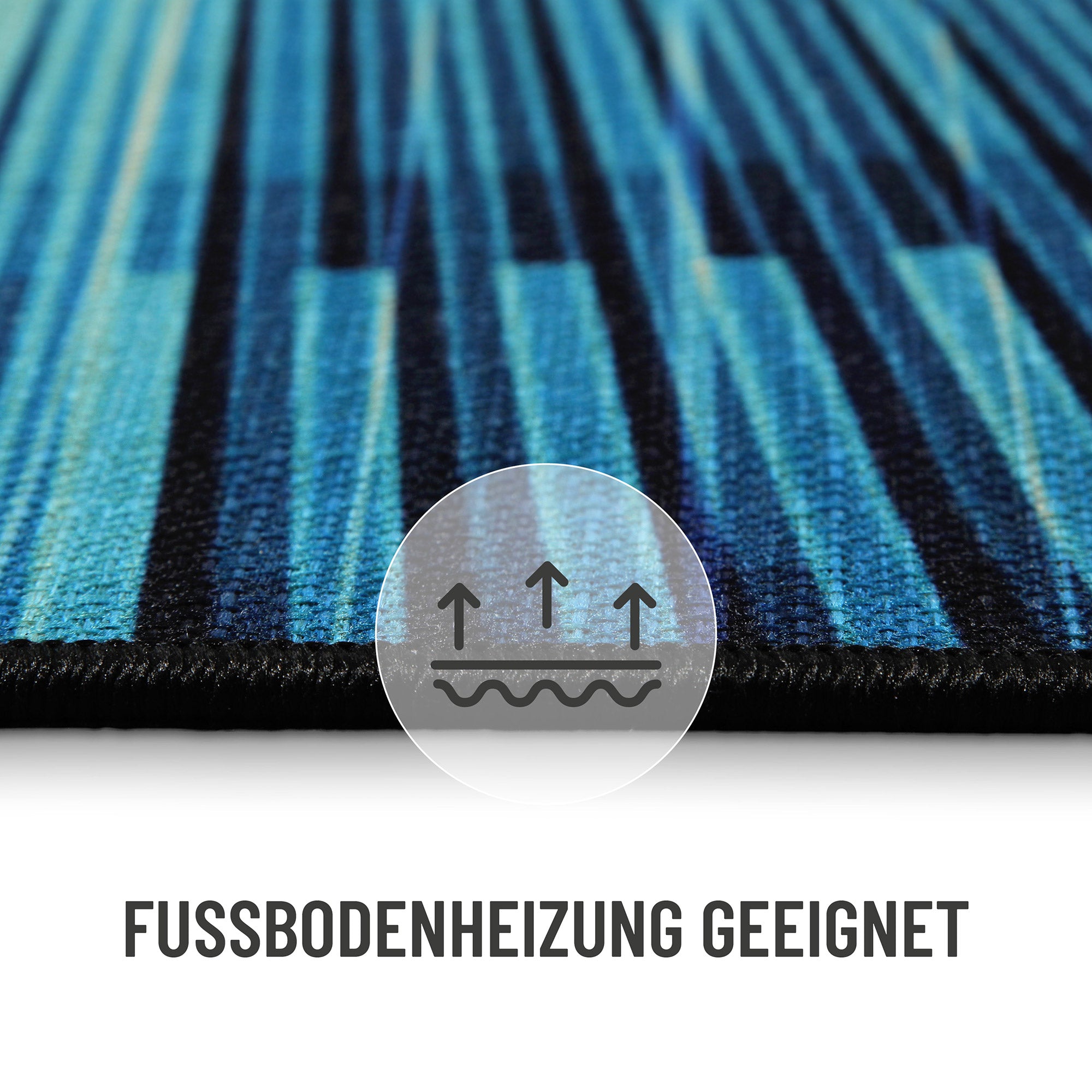 weconhome-gamerteppich-eckig-blau-schwarz-cyber-swirl-bedruckt image 6