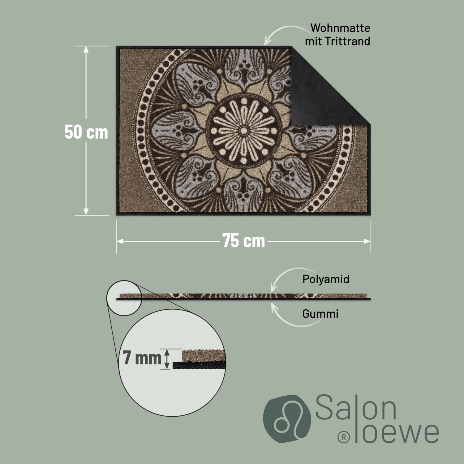 salonloewe-yara-taupe-l-ufer-50-x-75-cm-fu-matte-mit-mandala-muster-in-braun-bei image 4