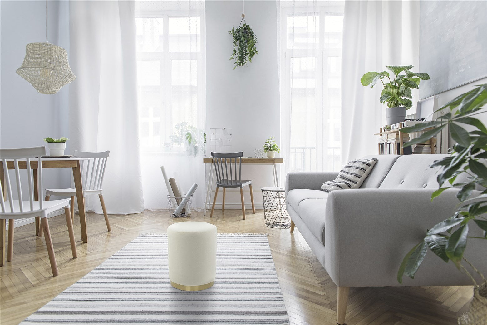 kayoom-hocker-nona-125-samtiger-sitzpouf-in-verschiedenen-farben-flauschig-und-v image 2