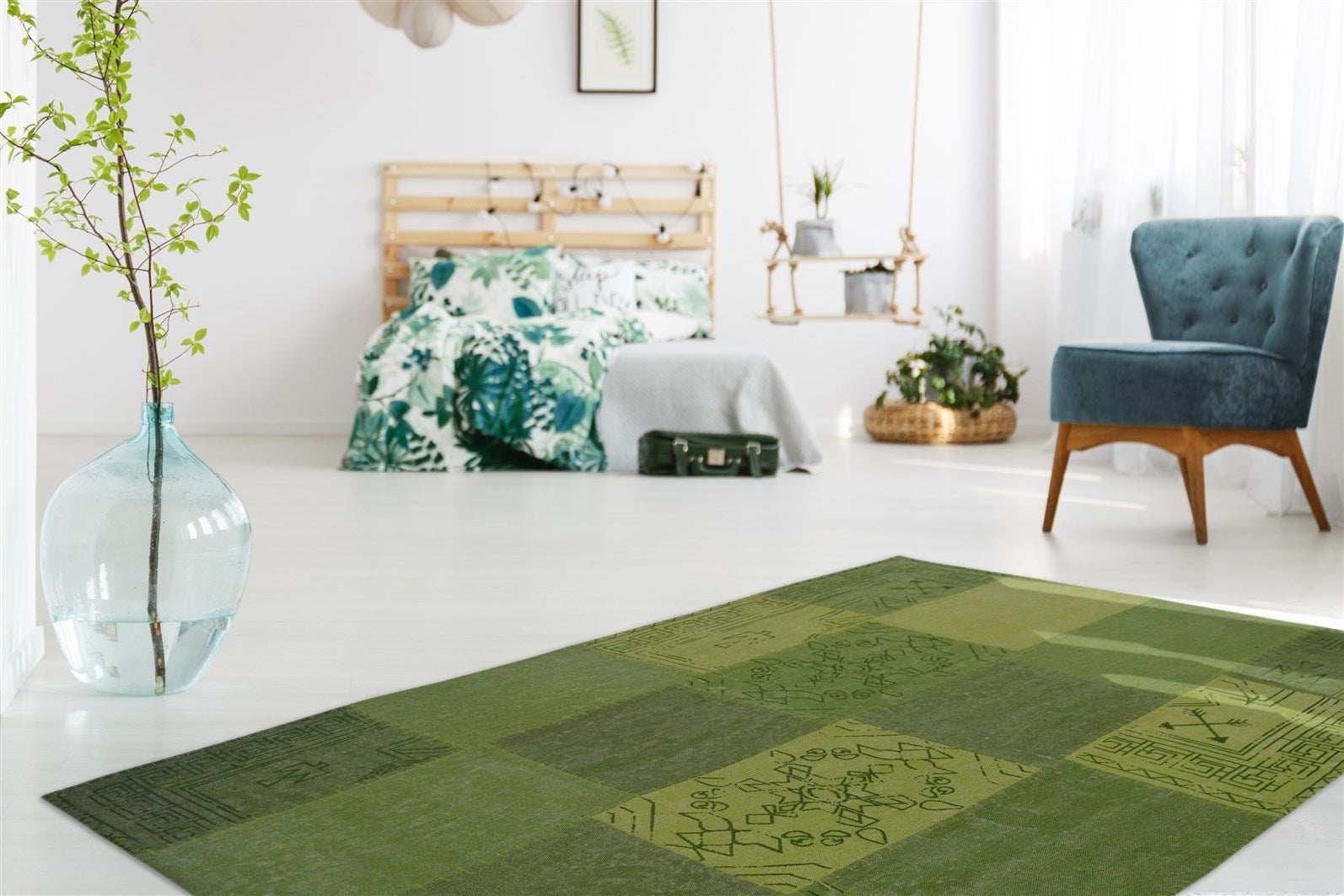 kayoom-lyrical-210-patchwork-teppich-vintage-optik-handgefertigtes-unikat image 8