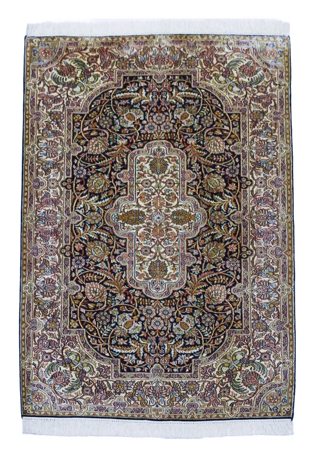 kayoom-kashan-6901-multi-orient-teppich-98-cm-x-149-cm image 1
