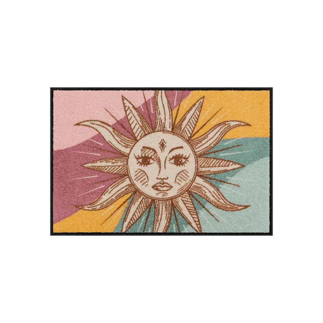 salonloewe-celestial-sun-eingangsmatte-50-x-75-cm-waschbare-fu-matte-mit-sonnend image 1