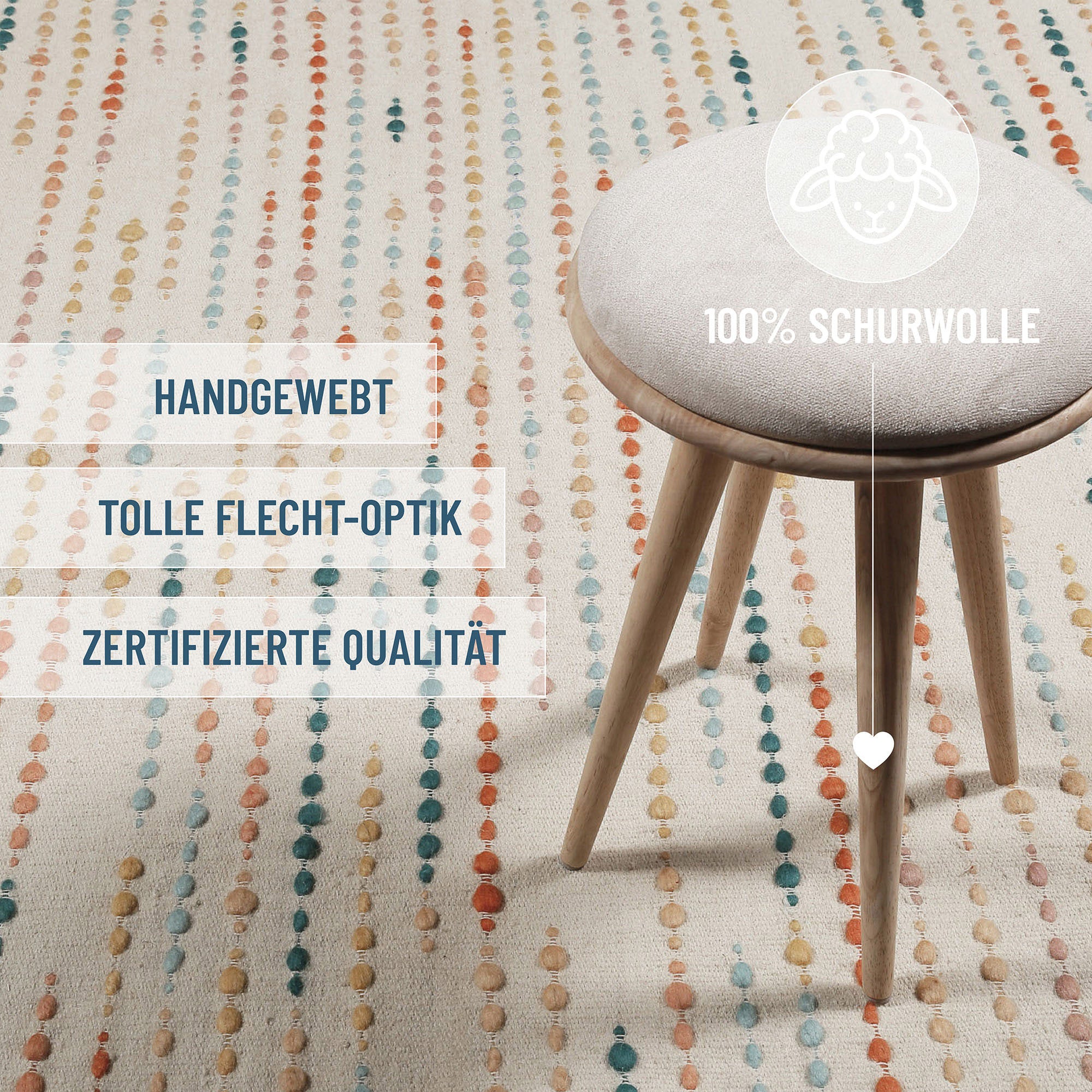 weconhome-maddie-wollteppich-multi-handgewebte-schurwolle-mit-punktmuster image 8
