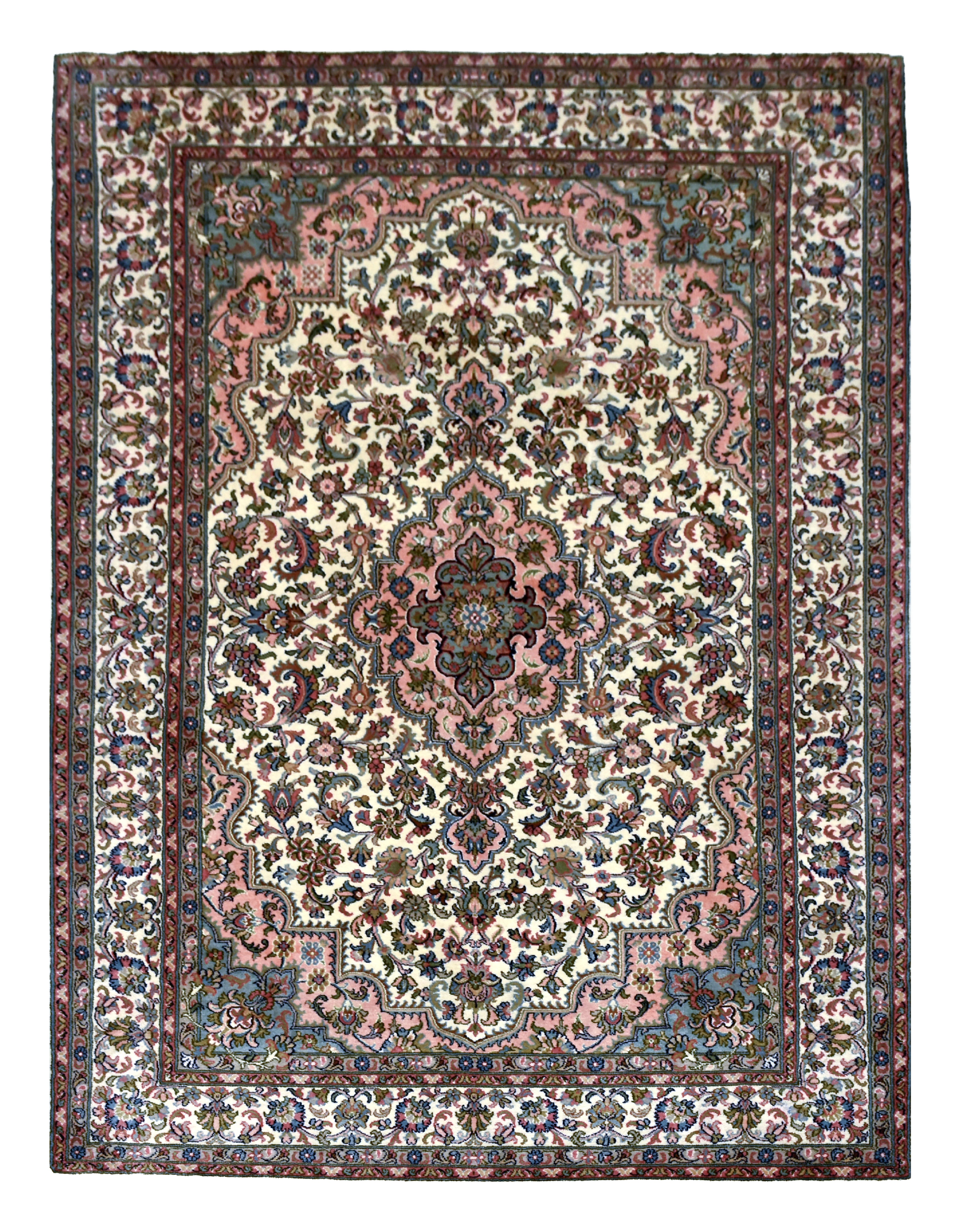 kayoom-kashan-9422-multi-handgewebter-orientteppich-122x182-cm image 1