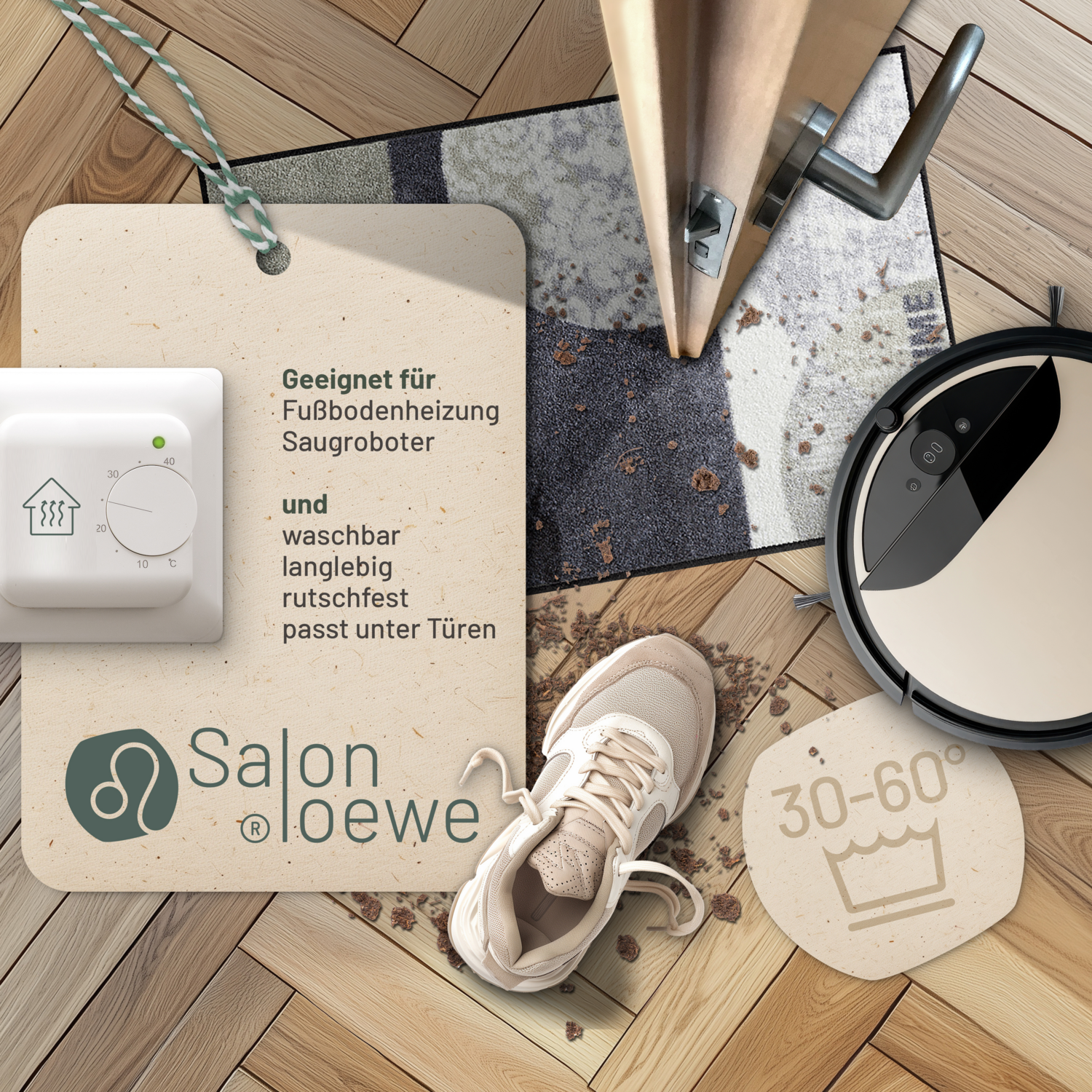 salonloewe-natural-living-teppich-50-x-75-cm-eingangsmatte-mit-geometrischem-flo image 3