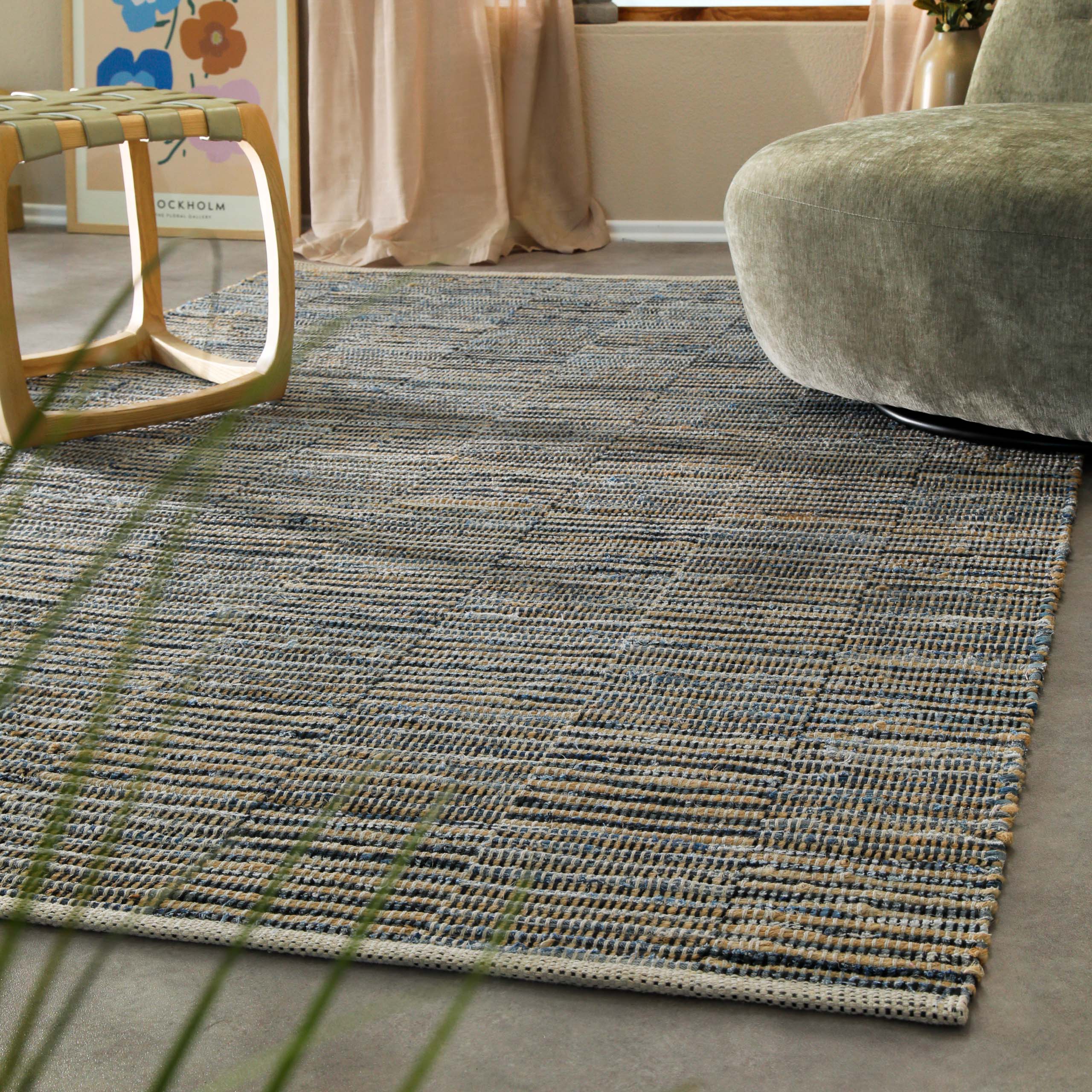 weconhome-denim-blues-handwebteppich-denim-blau-jute image 6