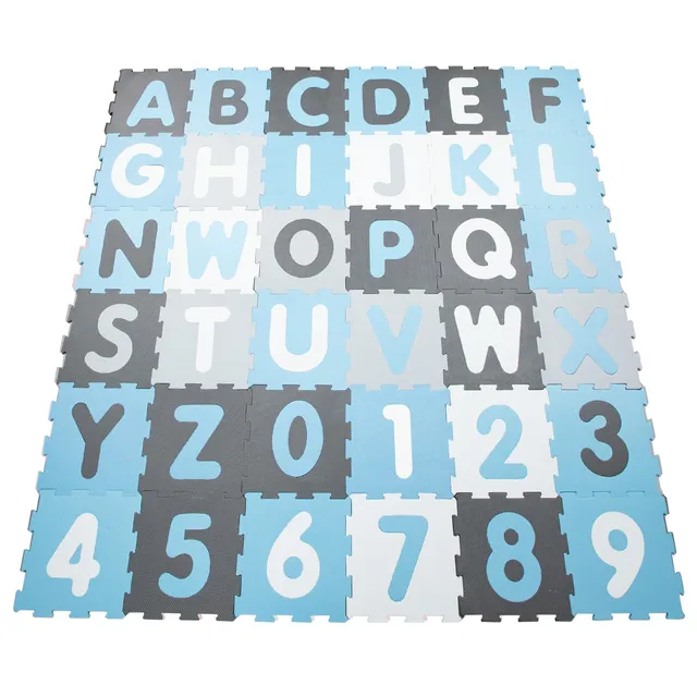 paco-home-puzzlematte-spielmatte-36-teile-32x32-cm-blau-pastell-mit-zahlen-buchs image 1