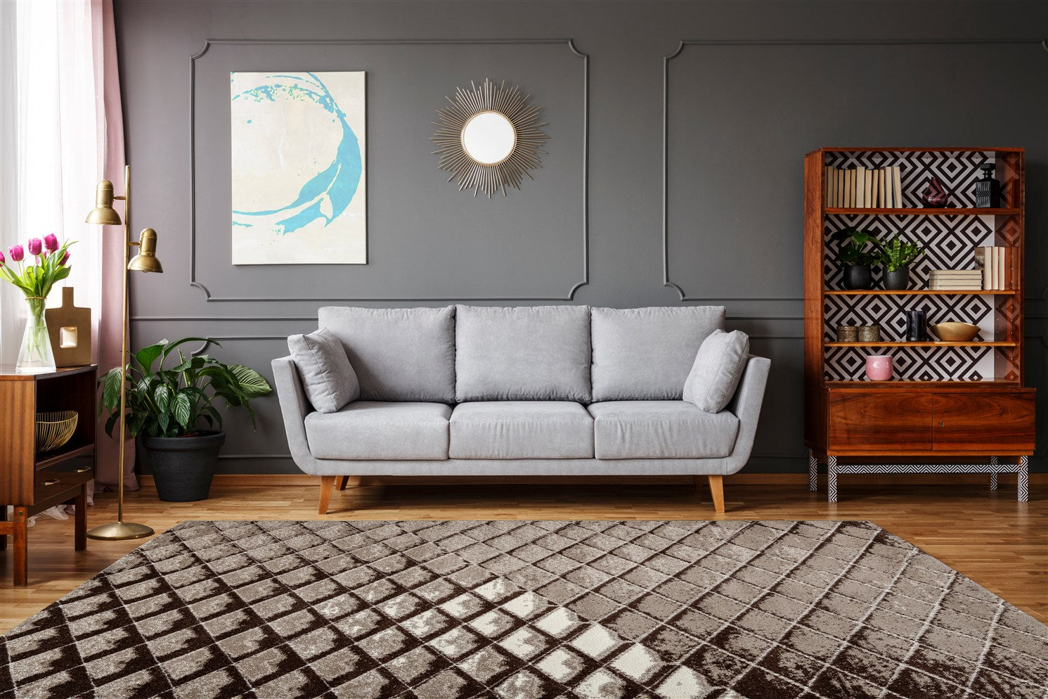 kayoom-broadway-800-kurzflorteppich-modernes-design-verschiedene-farben-gr-en image 2