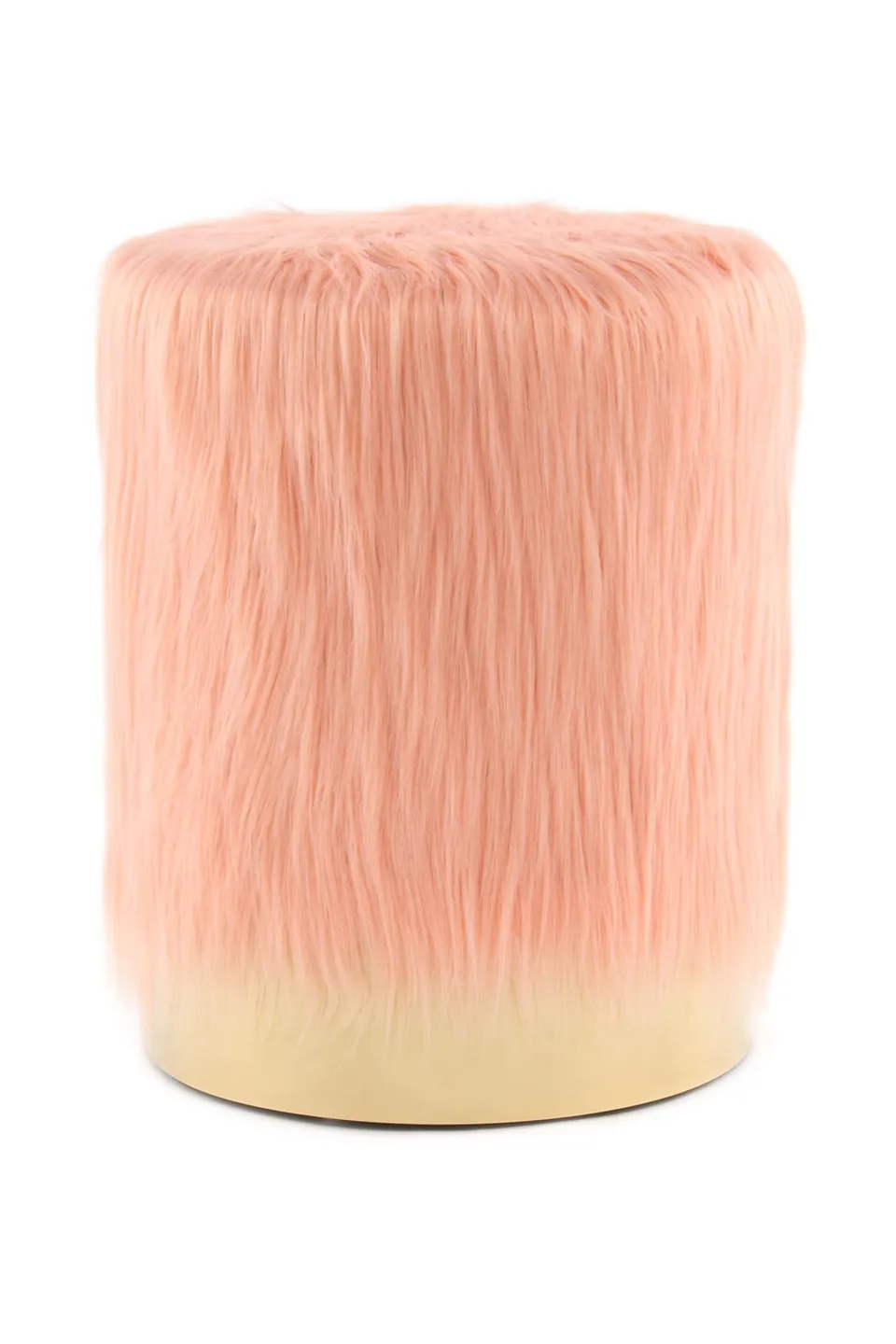 kayoom-hocker-polly-525-kunstfell-pouf-mit-goldenem-standfu-sitzhocker-in-fellop image 1