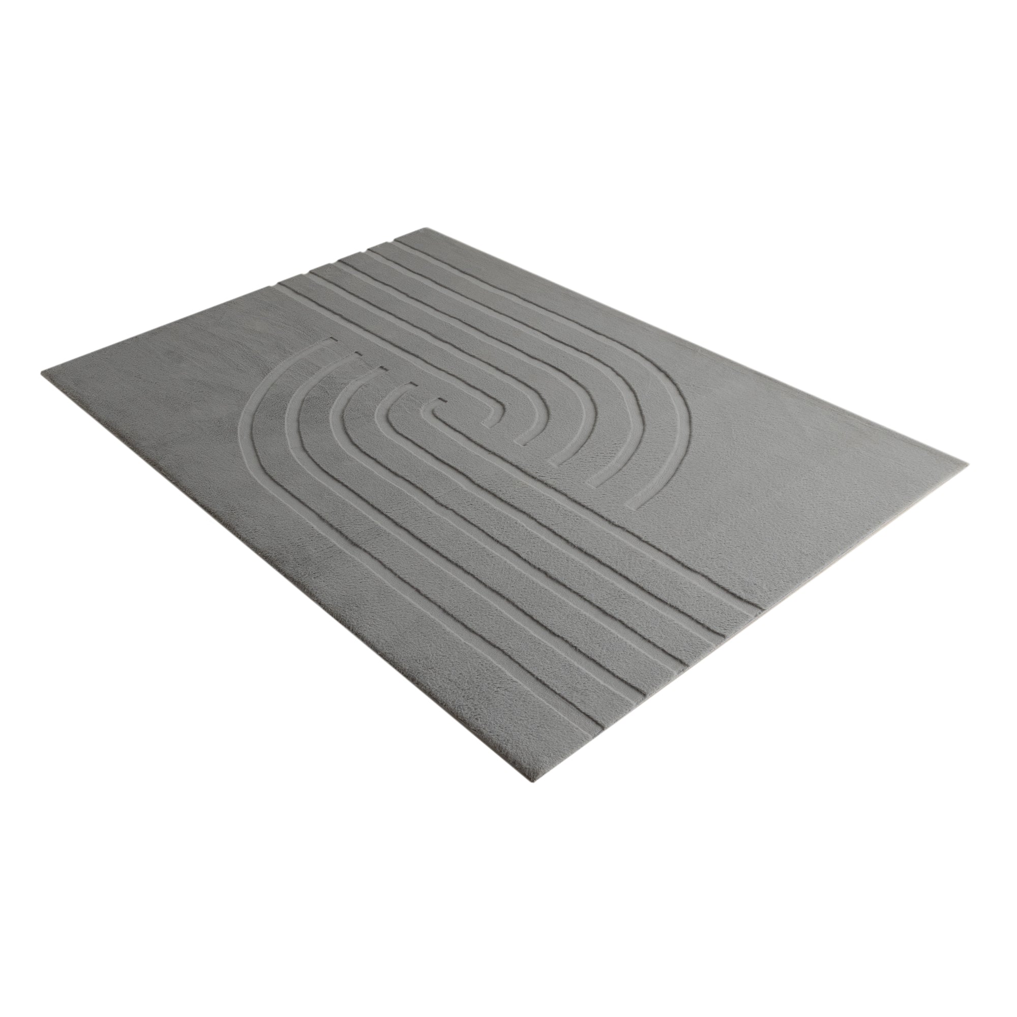 kayoom-peace-725-kurzflor-teppich-weicher-19-mm-flor-in-creme-grau-oder-taupe image 8