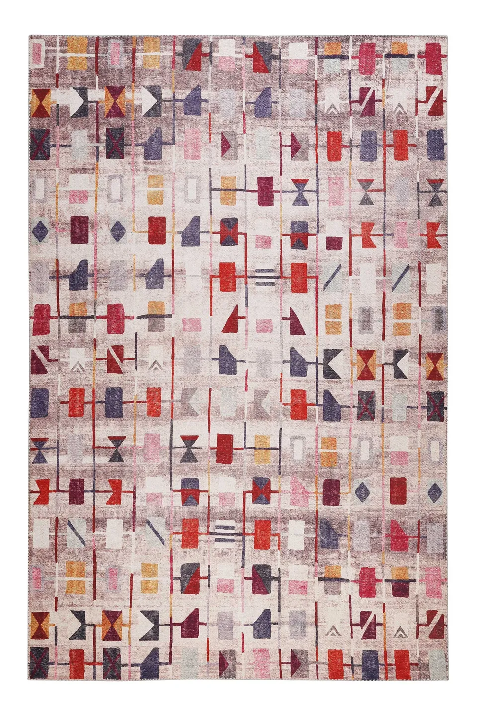 weconhome-monor-beach-teppich-bunt-vintage-gewebt image 1